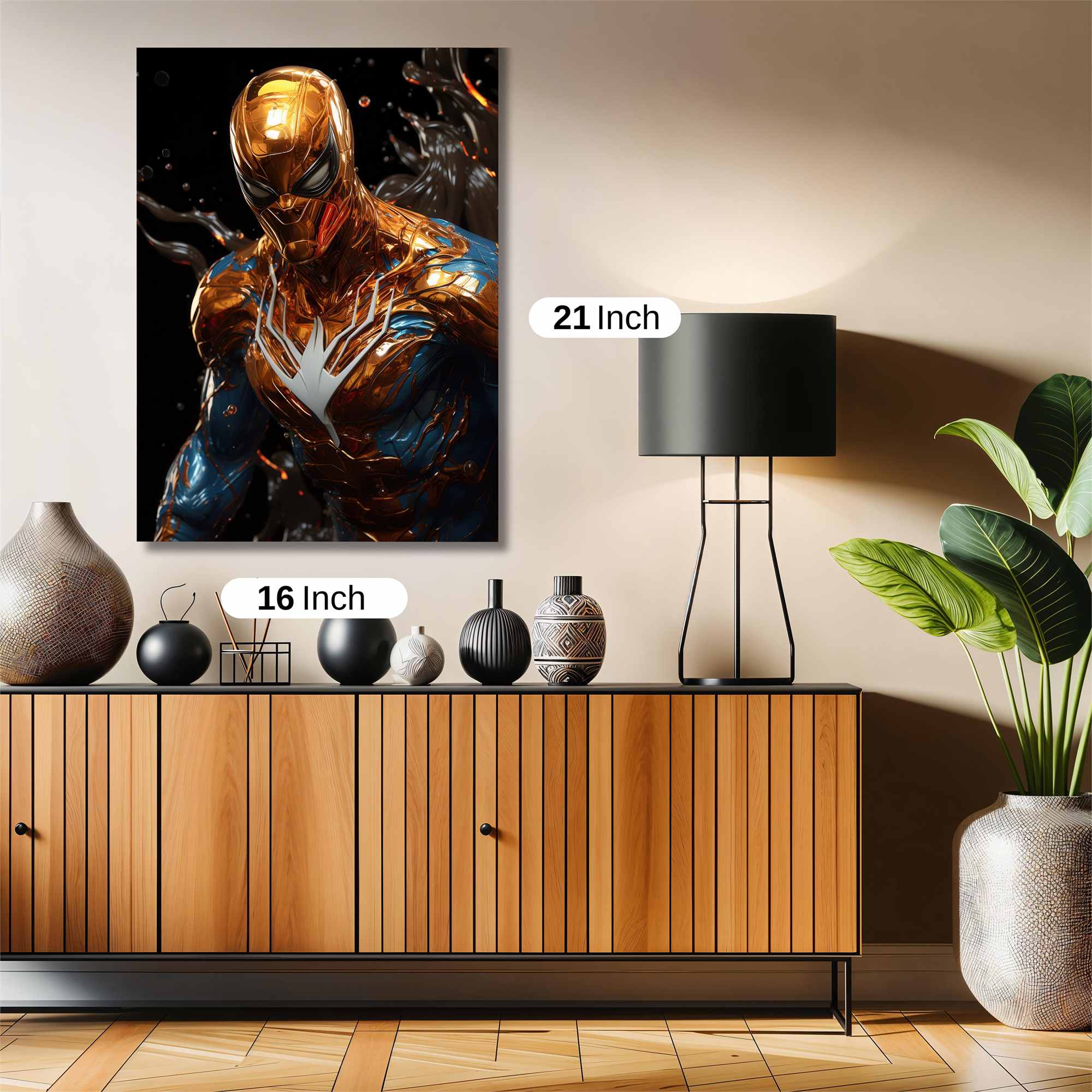 Spider-Metal Fury Safe Wall Magnetic / M