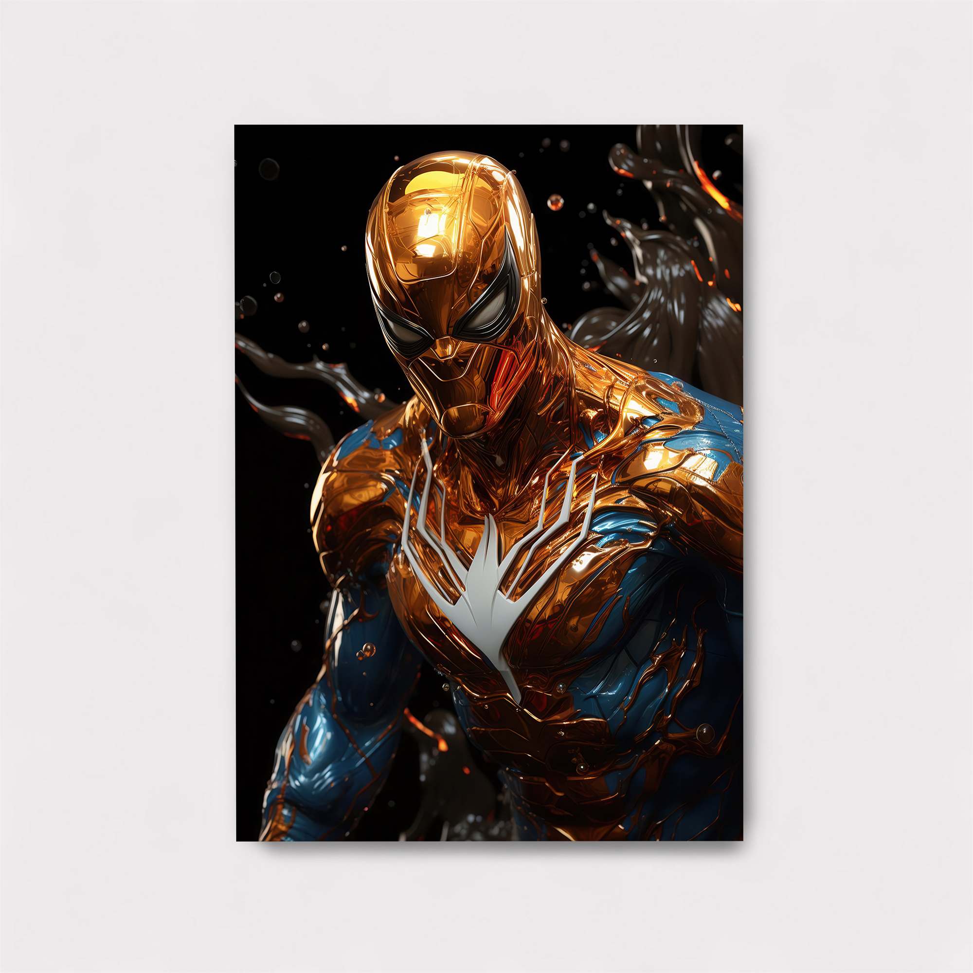 Spider-Metal Fury Safe Wall Magnetic / M