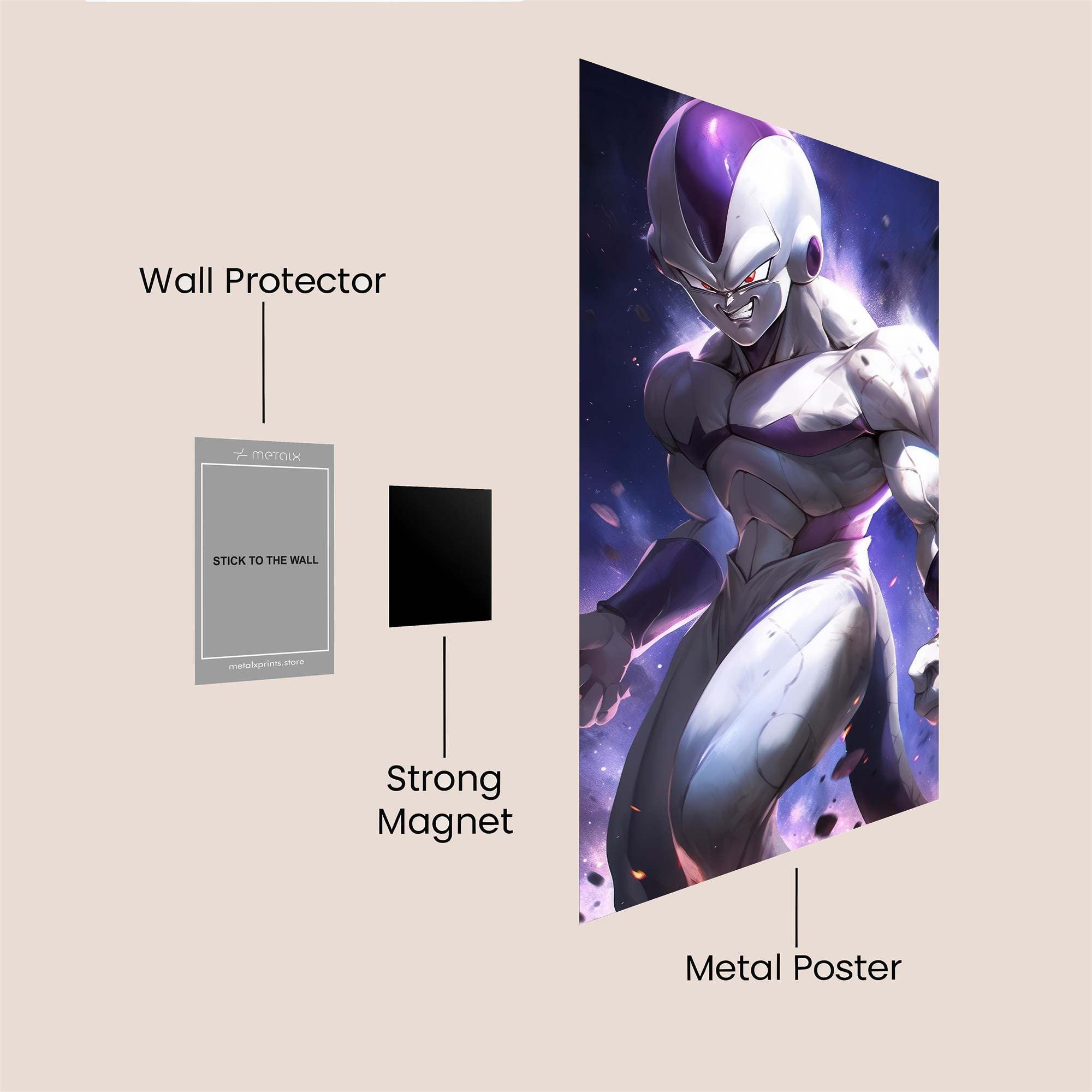 Frieza Fury Safe Wall Magnetic / M