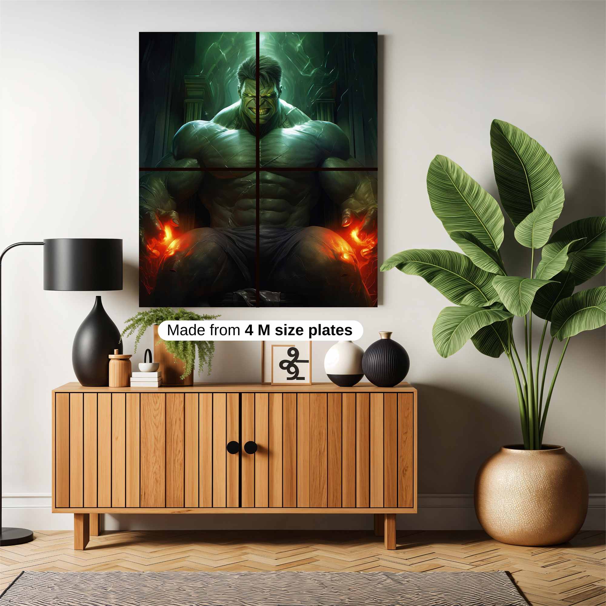 Hulk Fury Safe Wall Magnetic / M