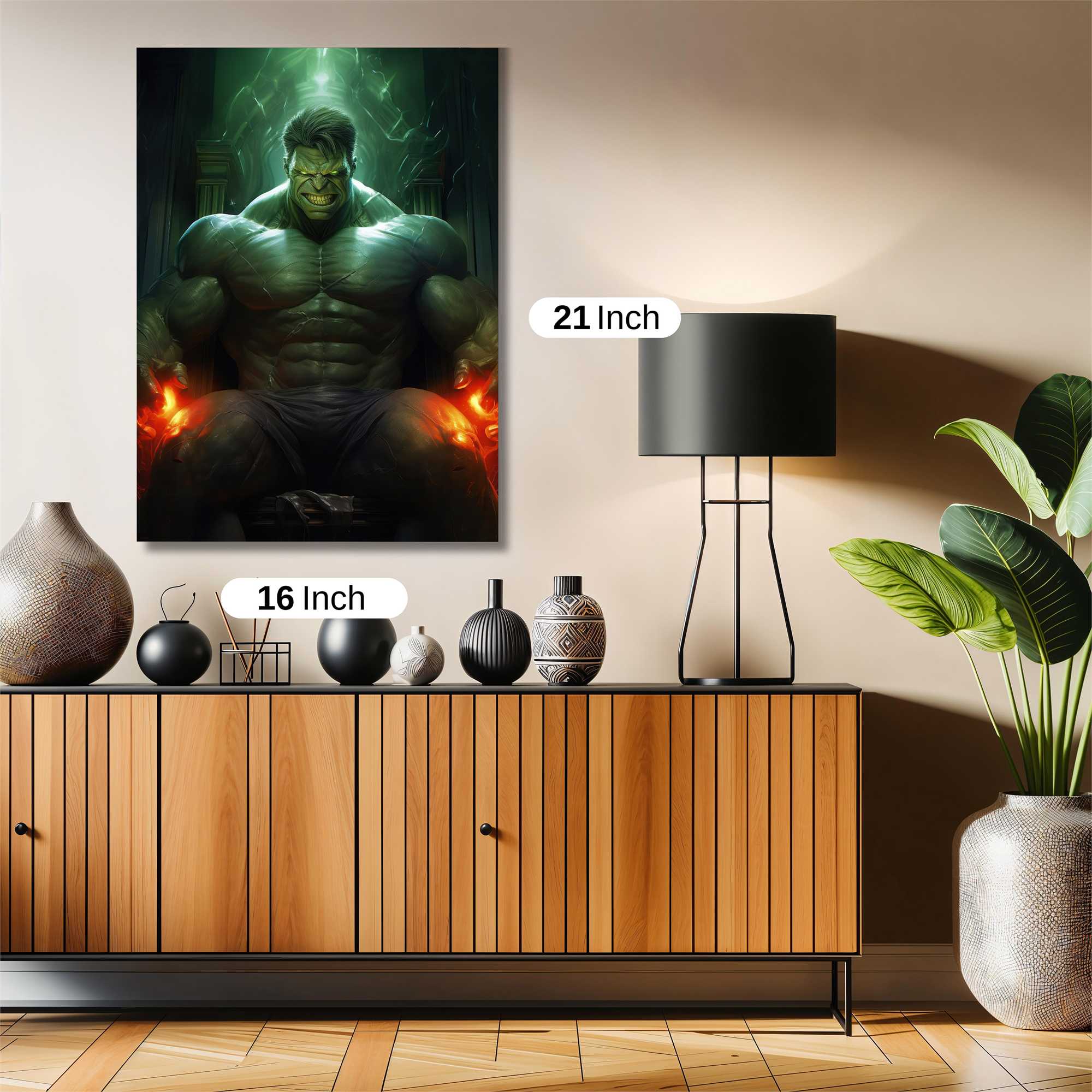 Hulk Fury Safe Wall Magnetic / M