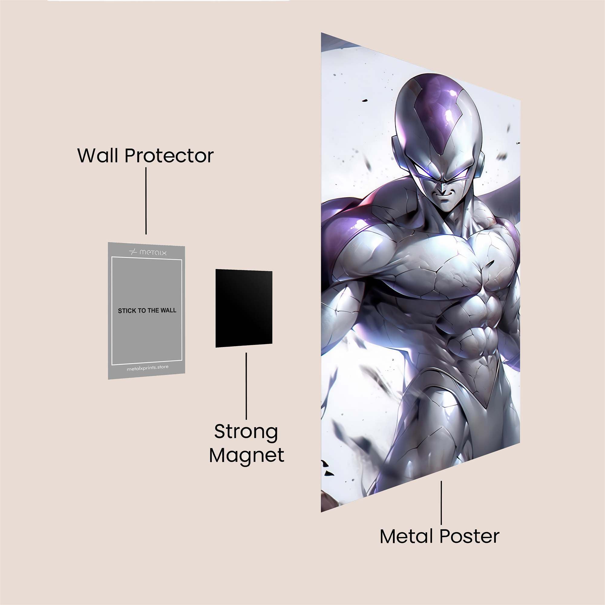 Frieza Majesty Safe Wall Magnetic / M