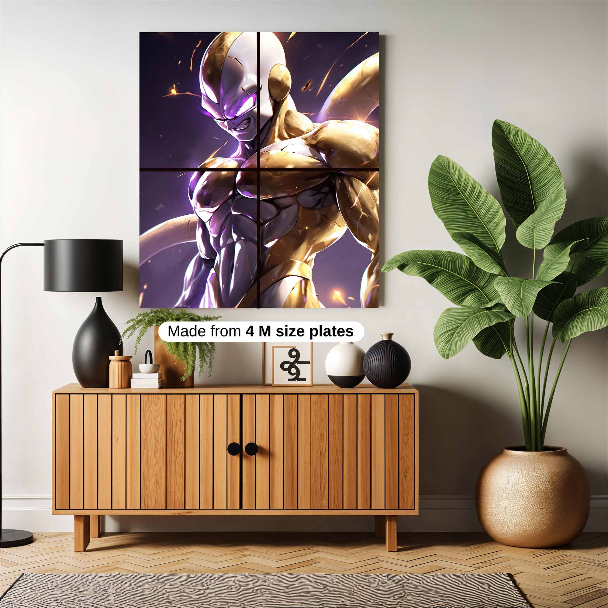 Golden Ferocity Safe Wall Magnetic / M