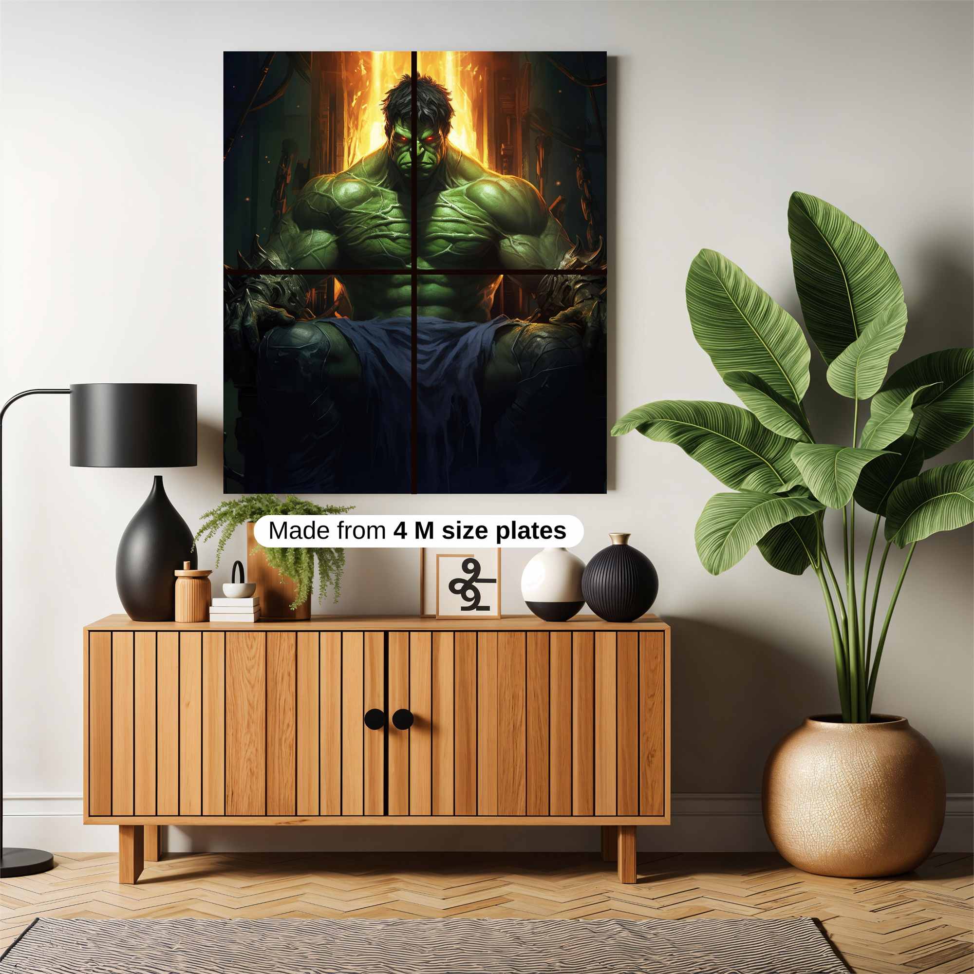 Hulk Majesty Safe Wall Magnetic / M