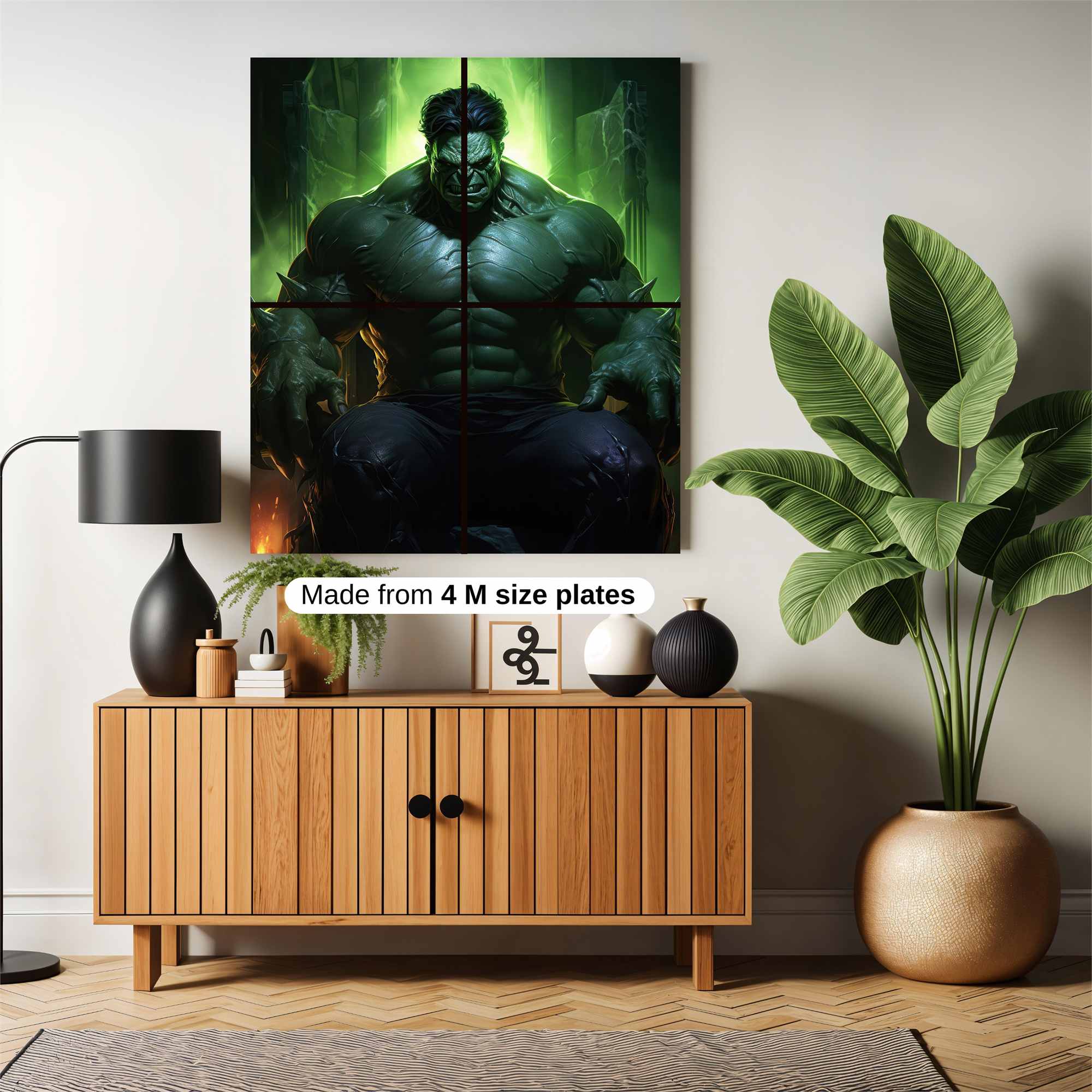 Hulk Majesty Safe Wall Magnetic / M