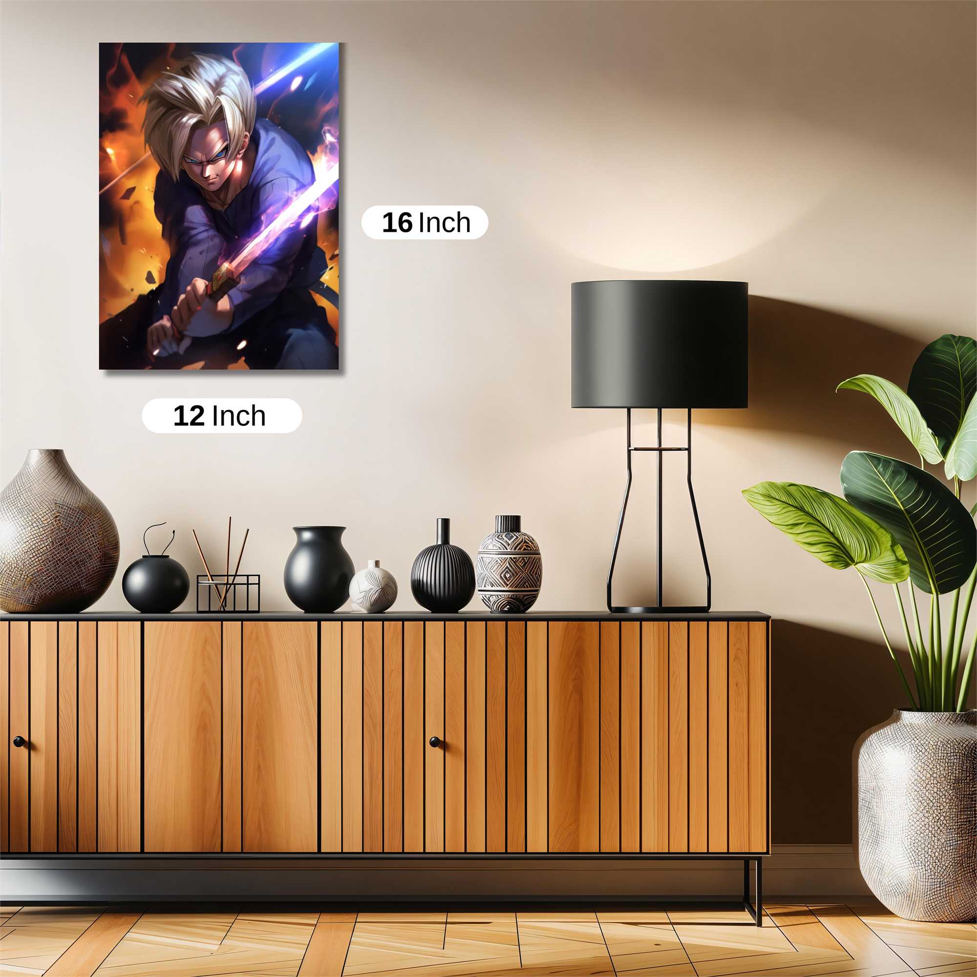 Trunks Inferno Safe Wall Magnetic / M