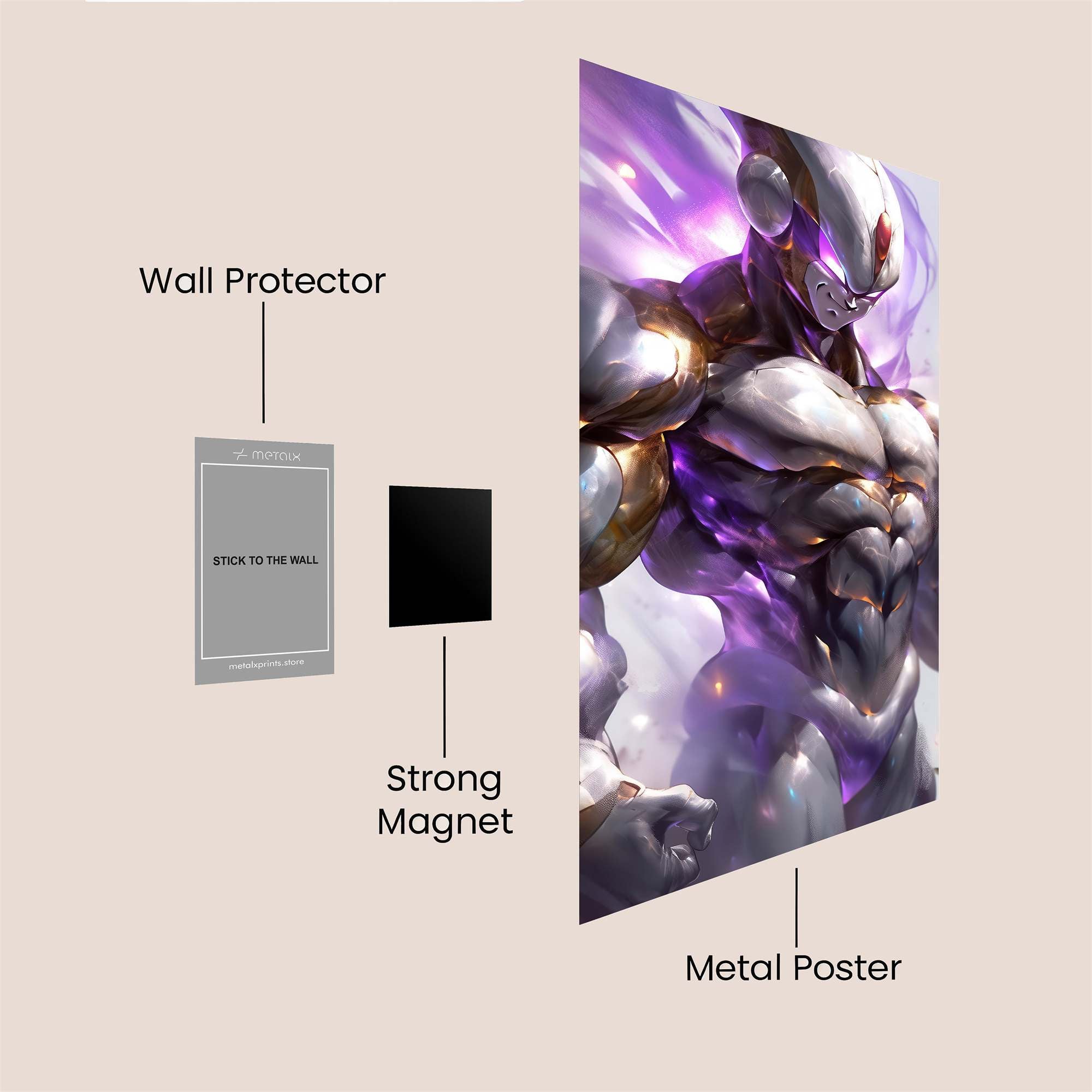 Frieza Ascendant Safe Wall Magnetic / M