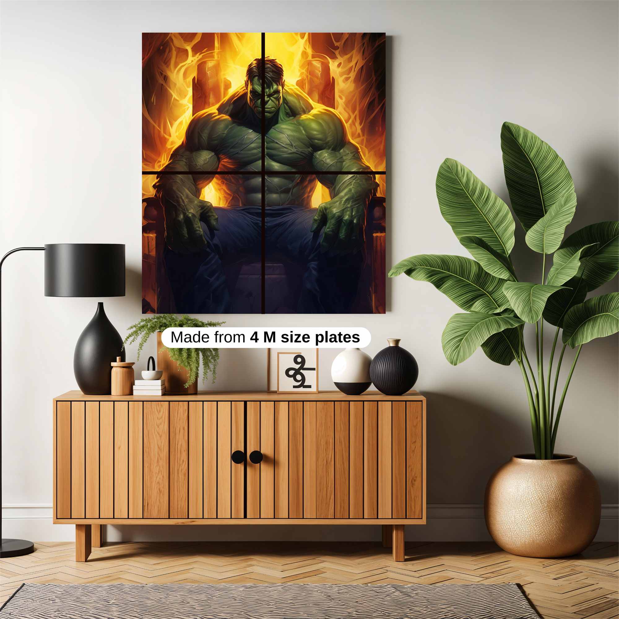 Hulk Conflagration Safe Wall Magnetic / M