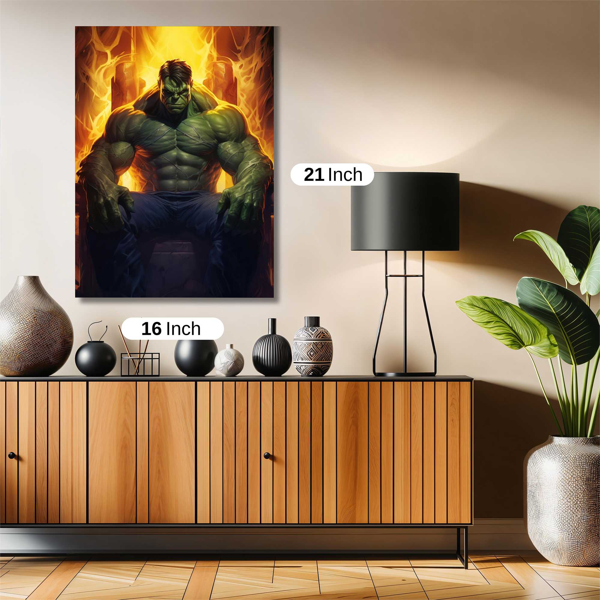 Hulk Conflagration Safe Wall Magnetic / M