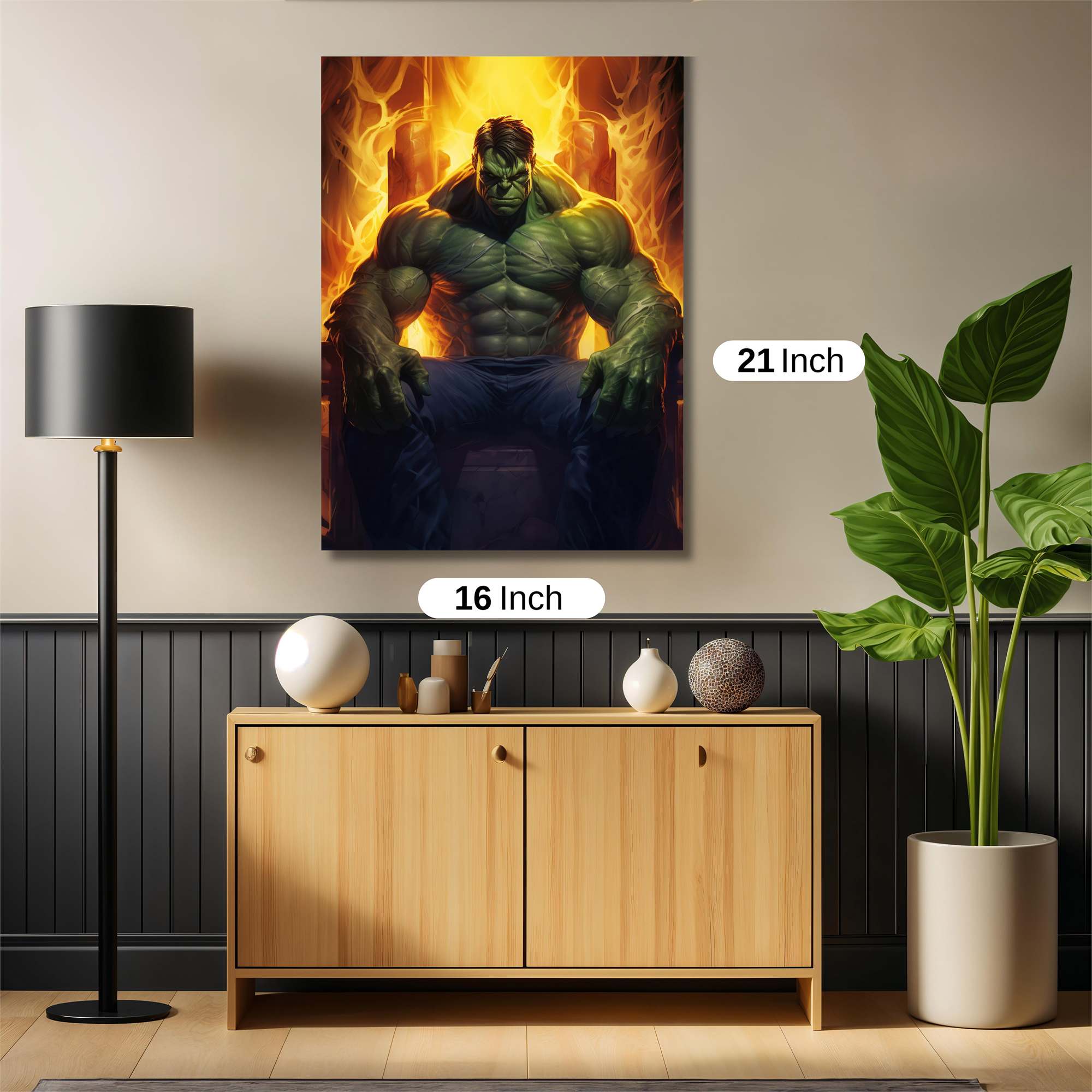 Hulk Conflagration Safe Wall Magnetic / M
