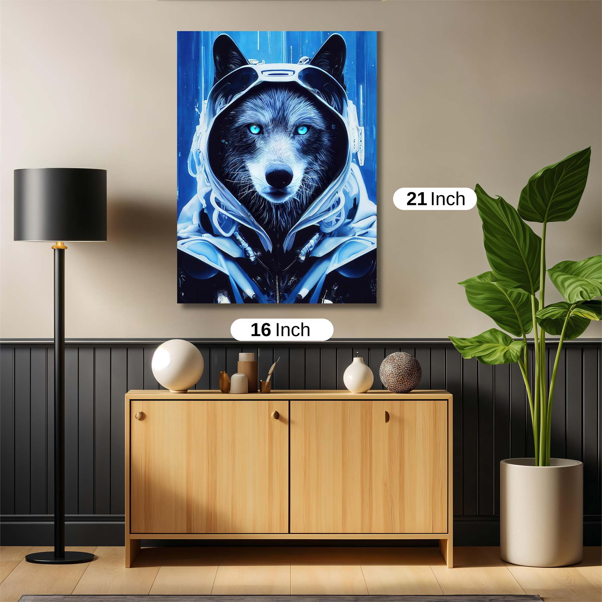 Cyber Howl Safe Wall Magnetic / M