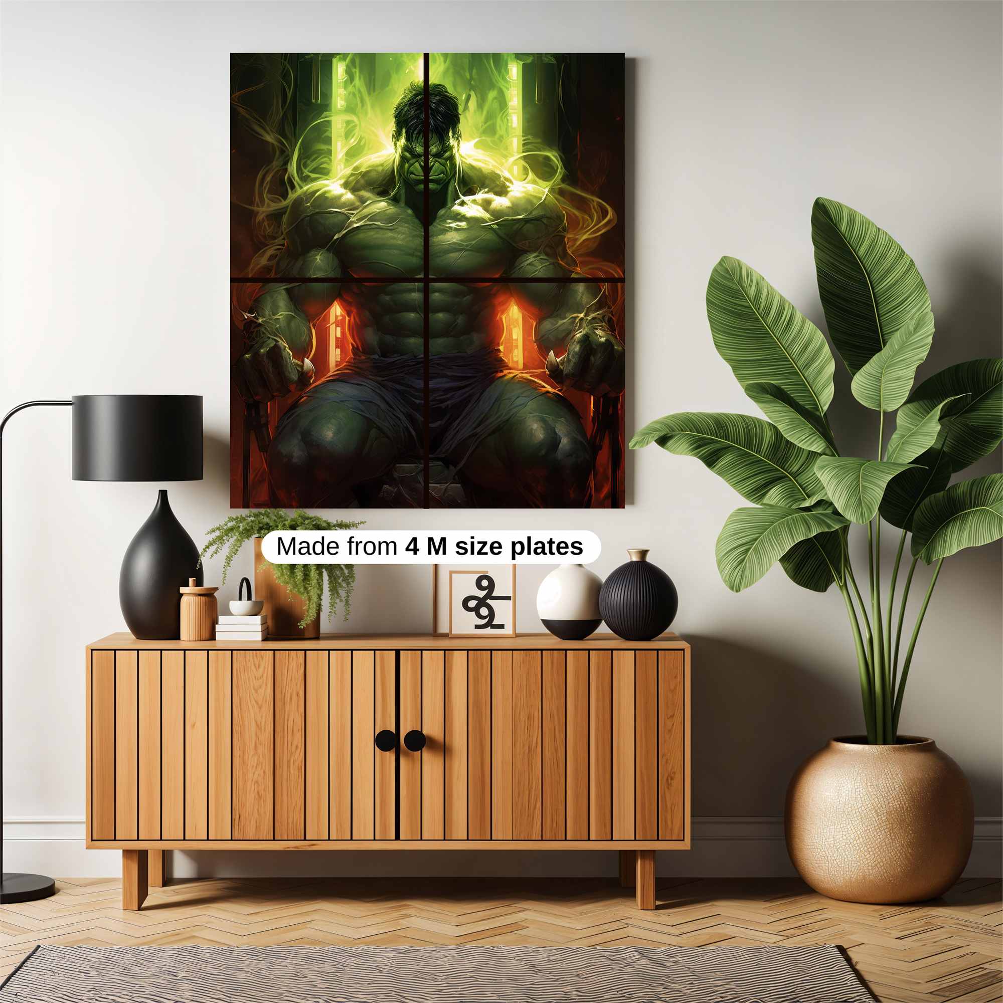 Hulk Vigor Safe Wall Magnetic / M