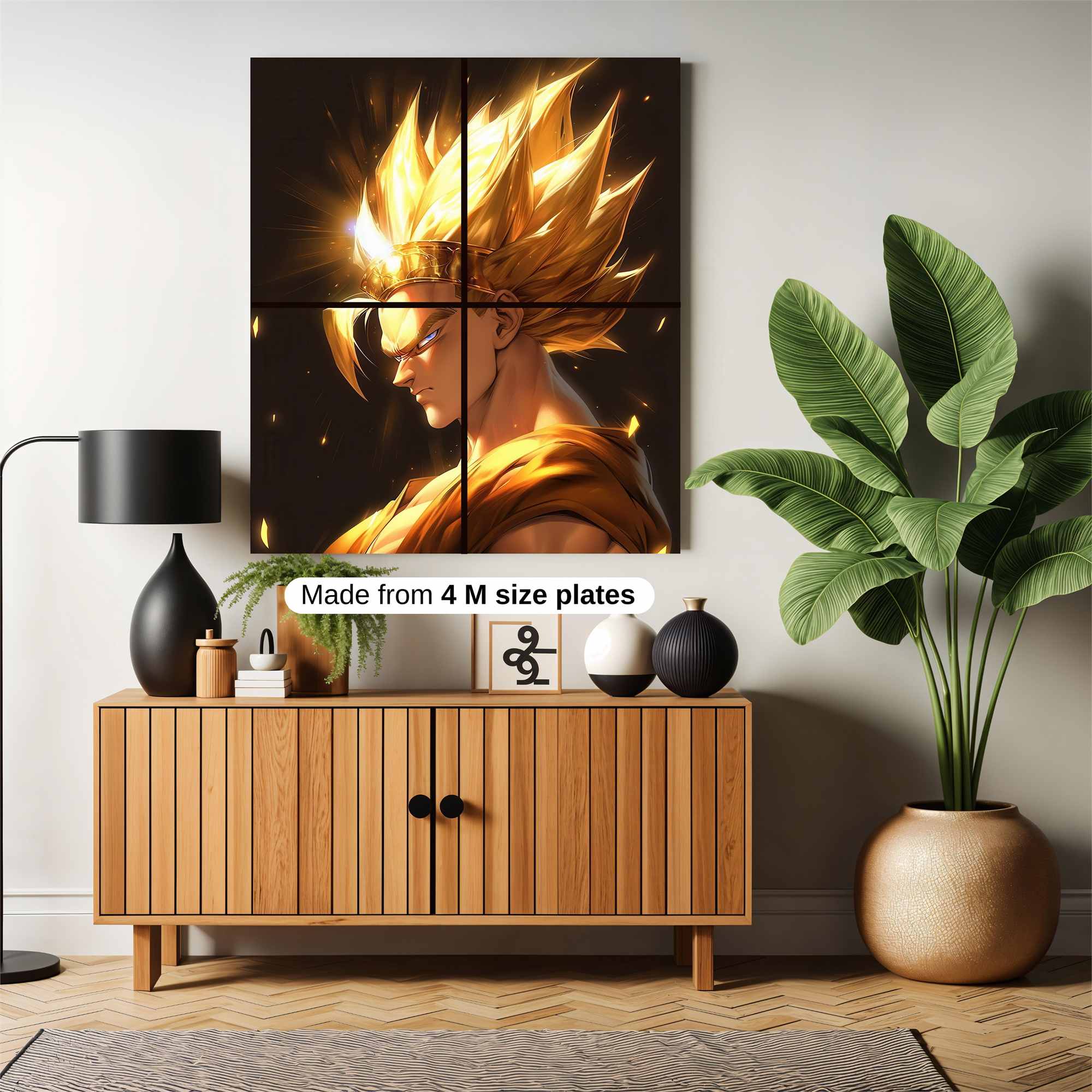 Saiyan Brilliance Safe Wall Magnetic / M