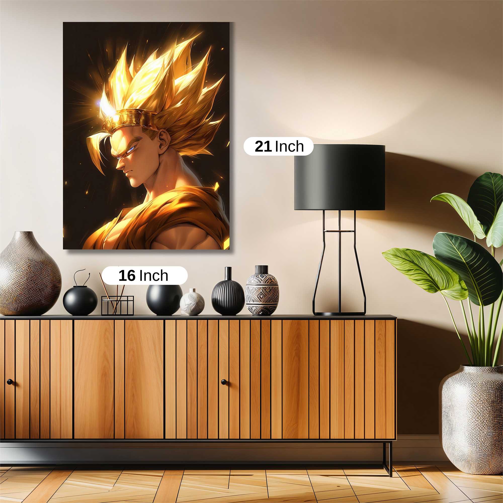 Saiyan Brilliance Safe Wall Magnetic / M