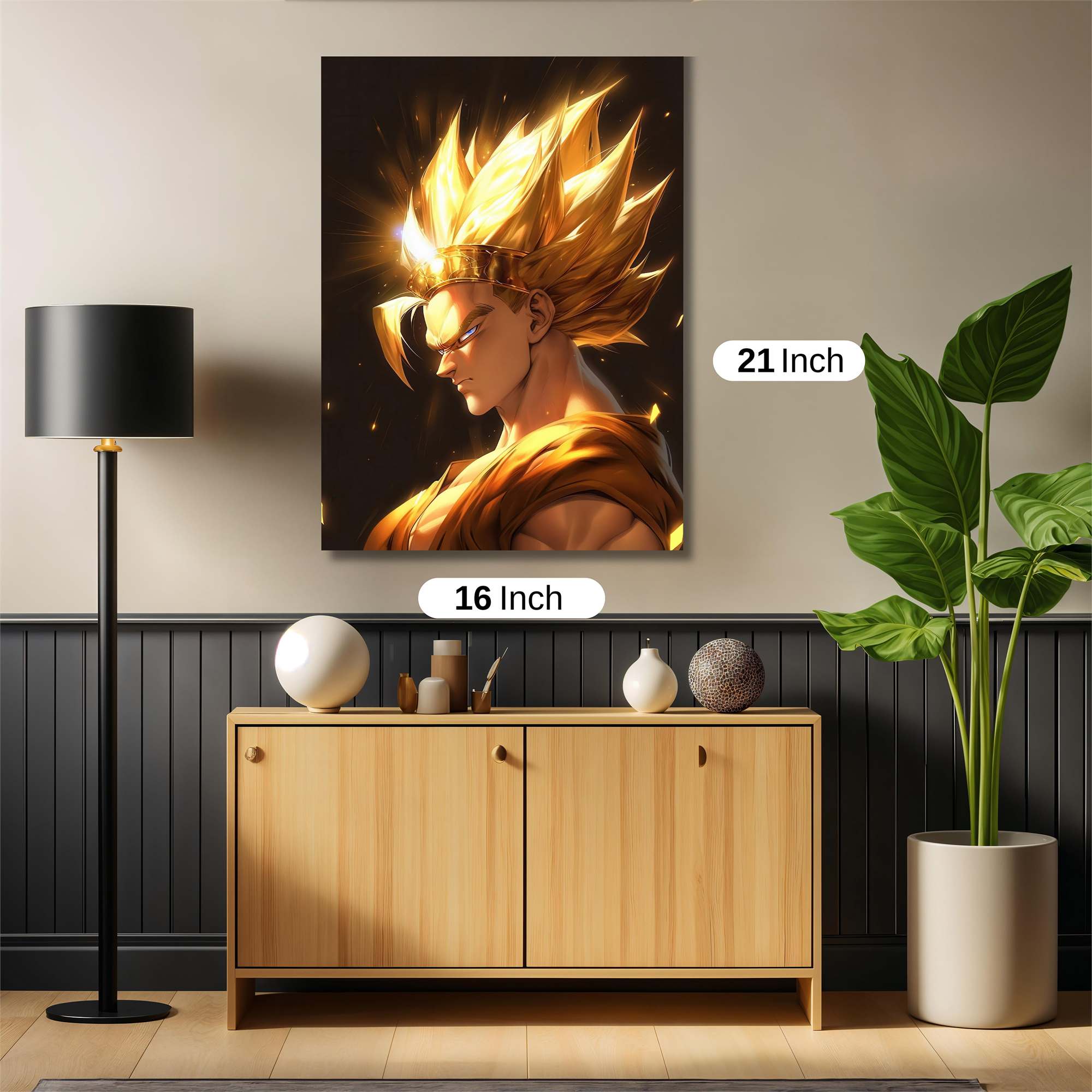 Saiyan Brilliance Safe Wall Magnetic / M