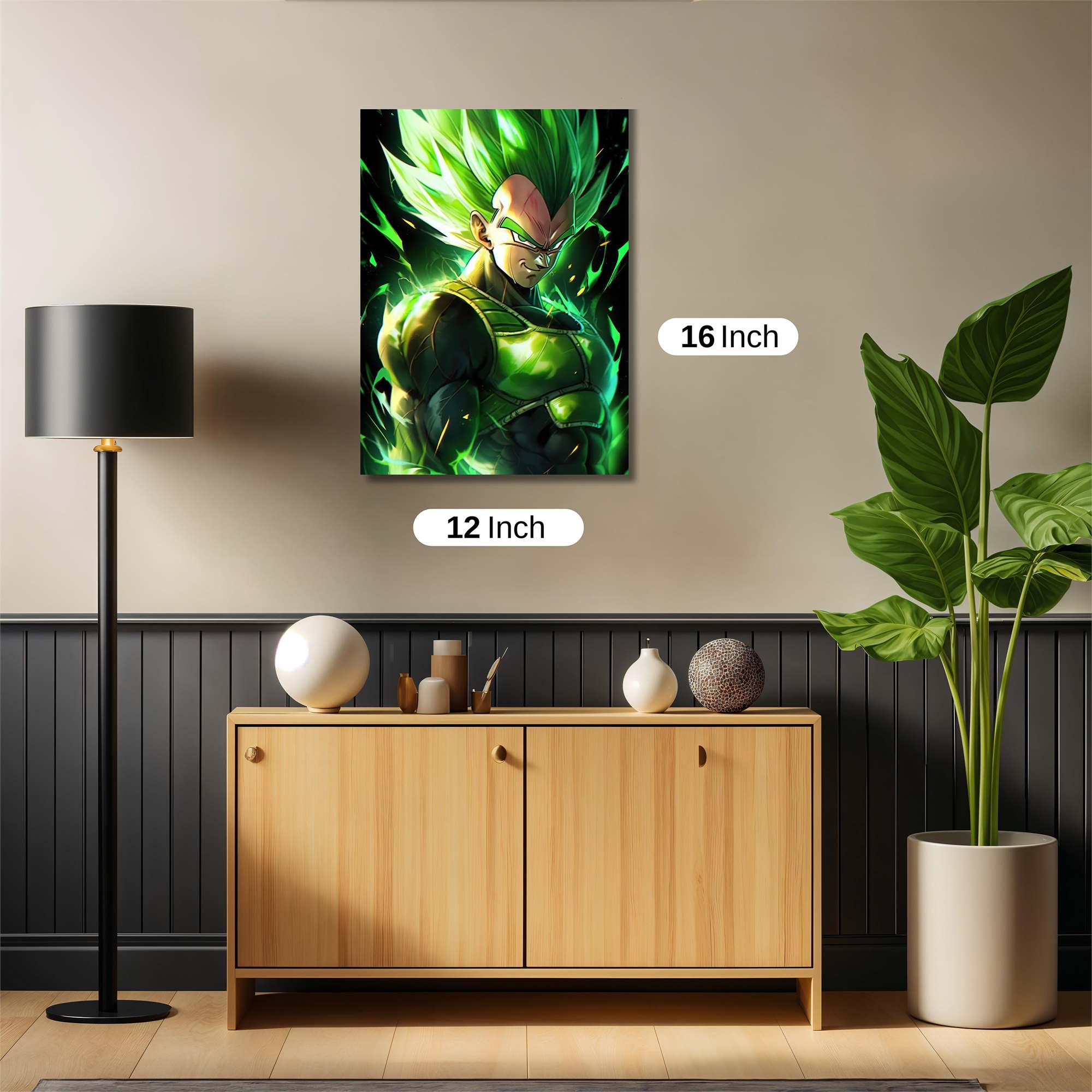 Vegeta Radiance Safe Wall Magnetic / M