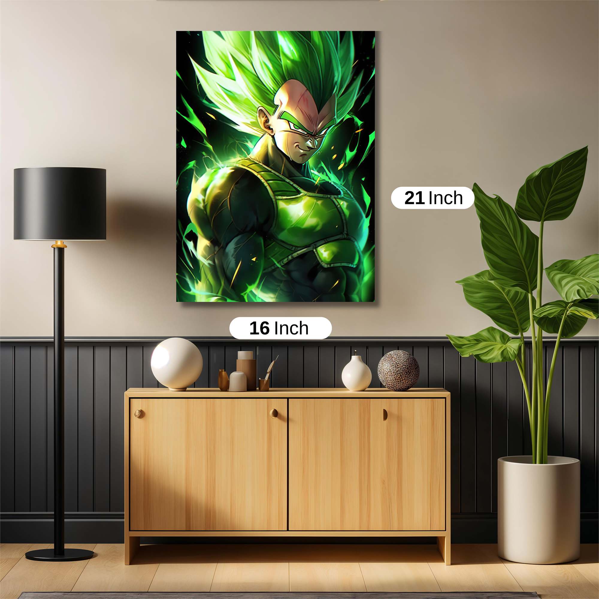 Vegeta Radiance Safe Wall Magnetic / M