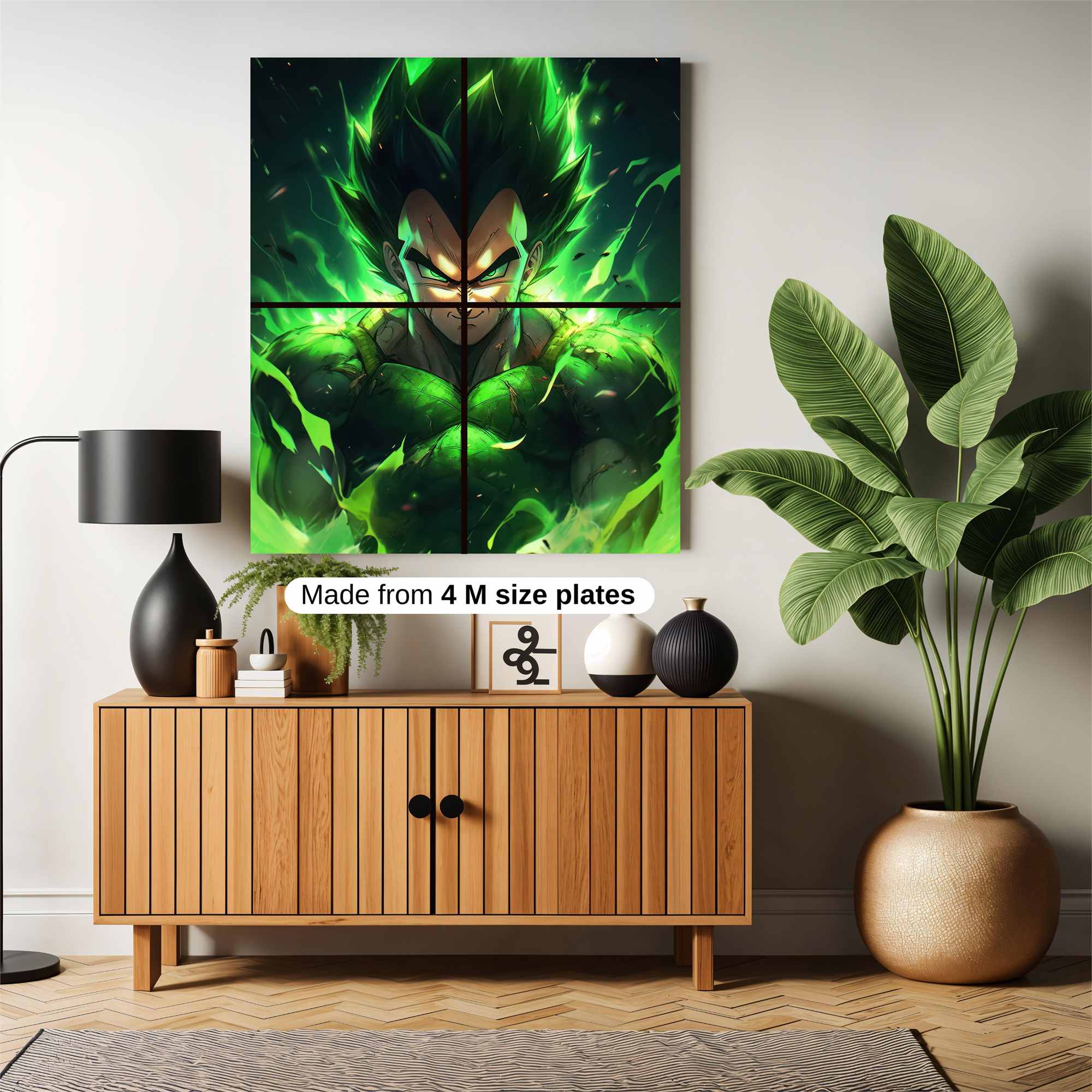 Vegeta Inferno Safe Wall Magnetic / M
