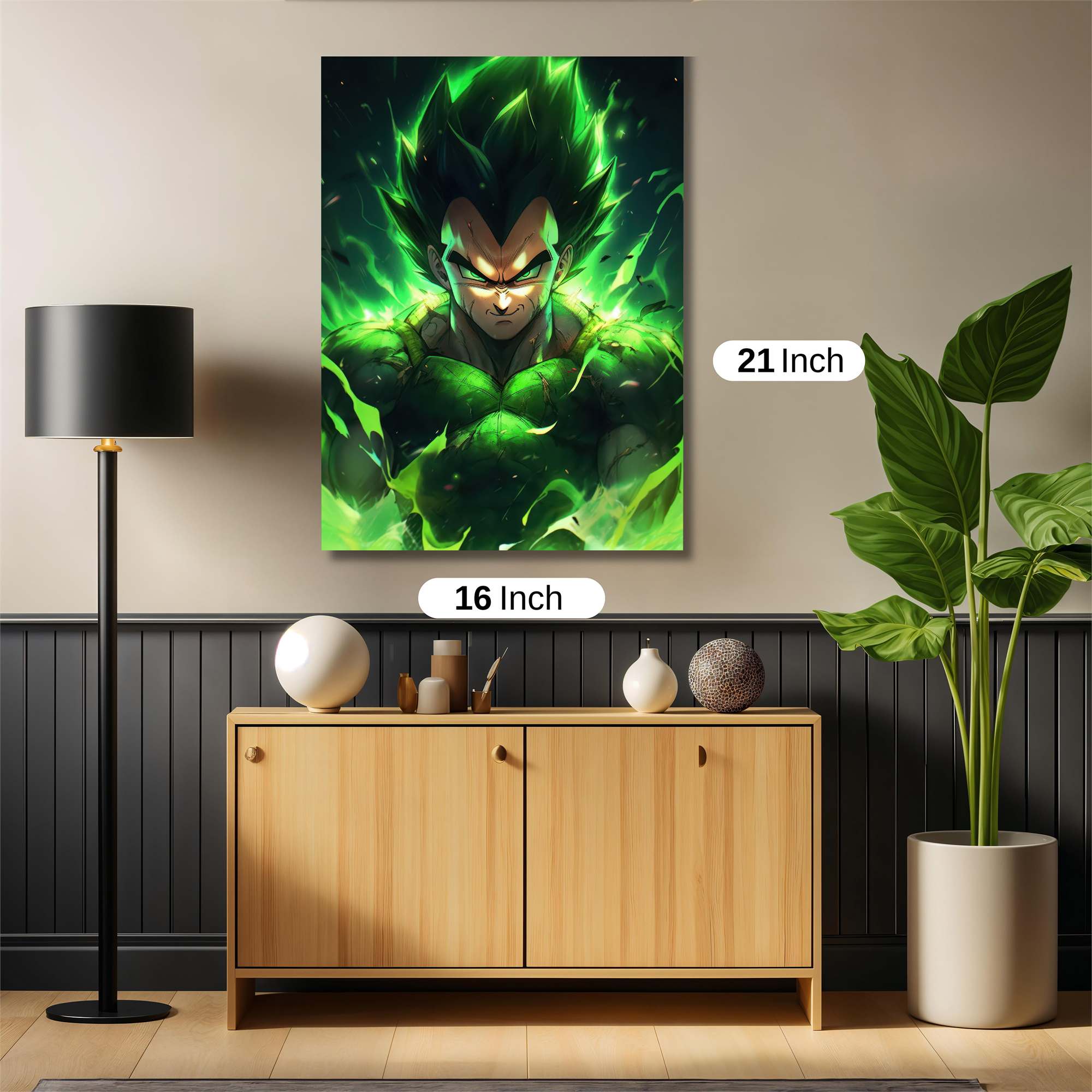 Vegeta Inferno Safe Wall Magnetic / M