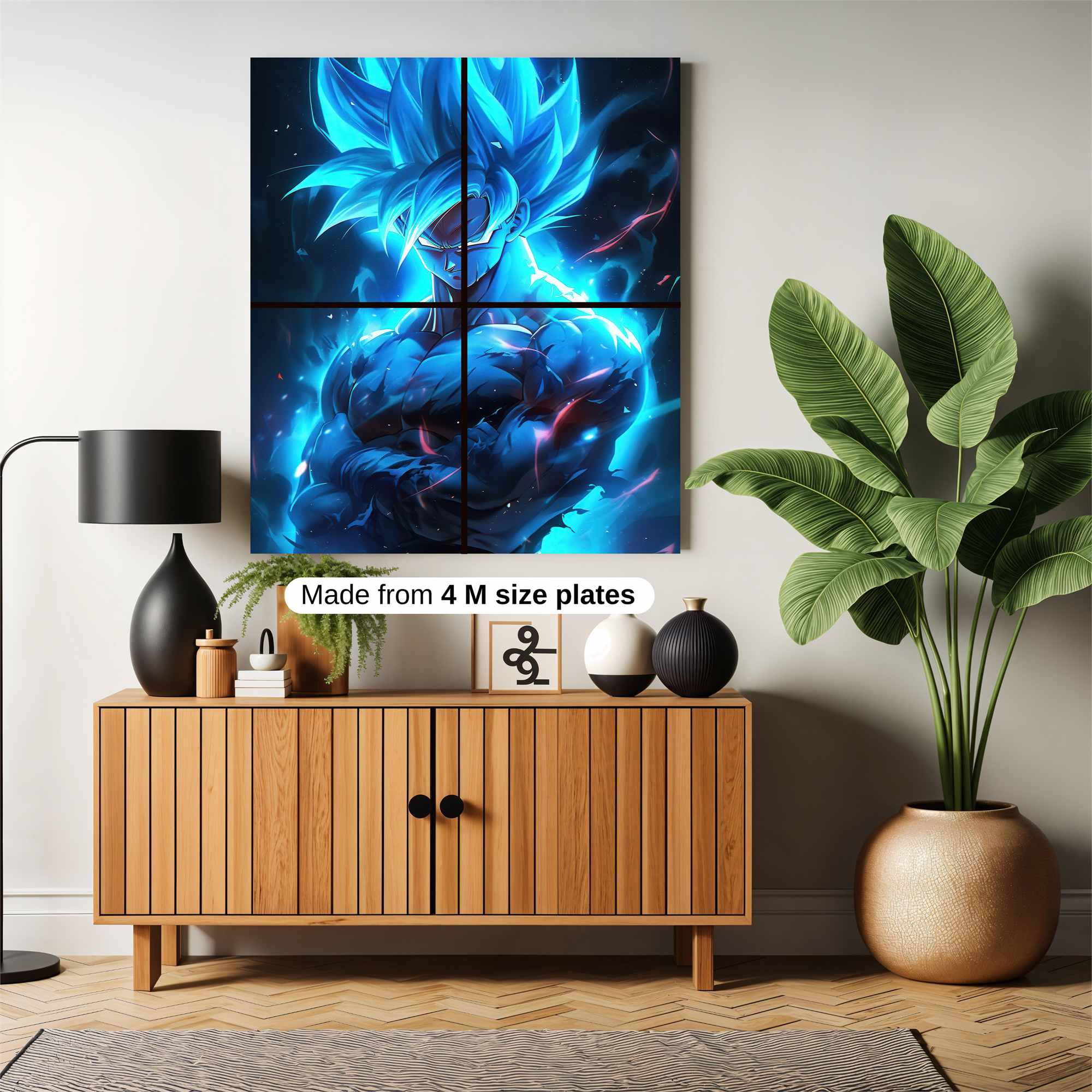 Saiyan Surge Safe Wall Magnetic / M