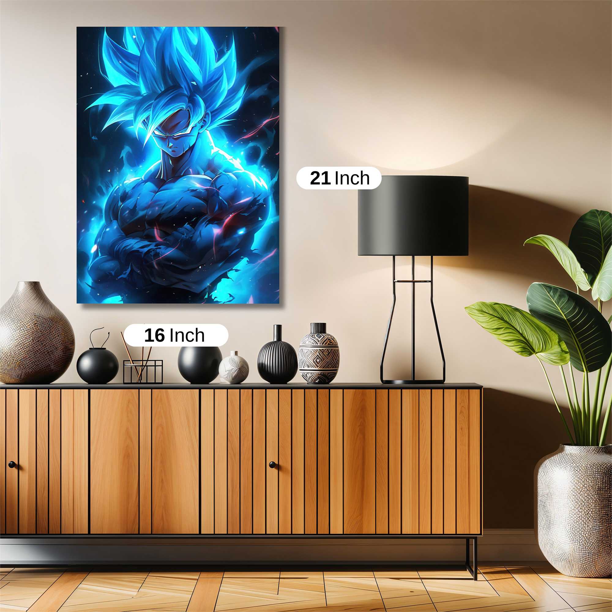 Saiyan Surge Safe Wall Magnetic / M