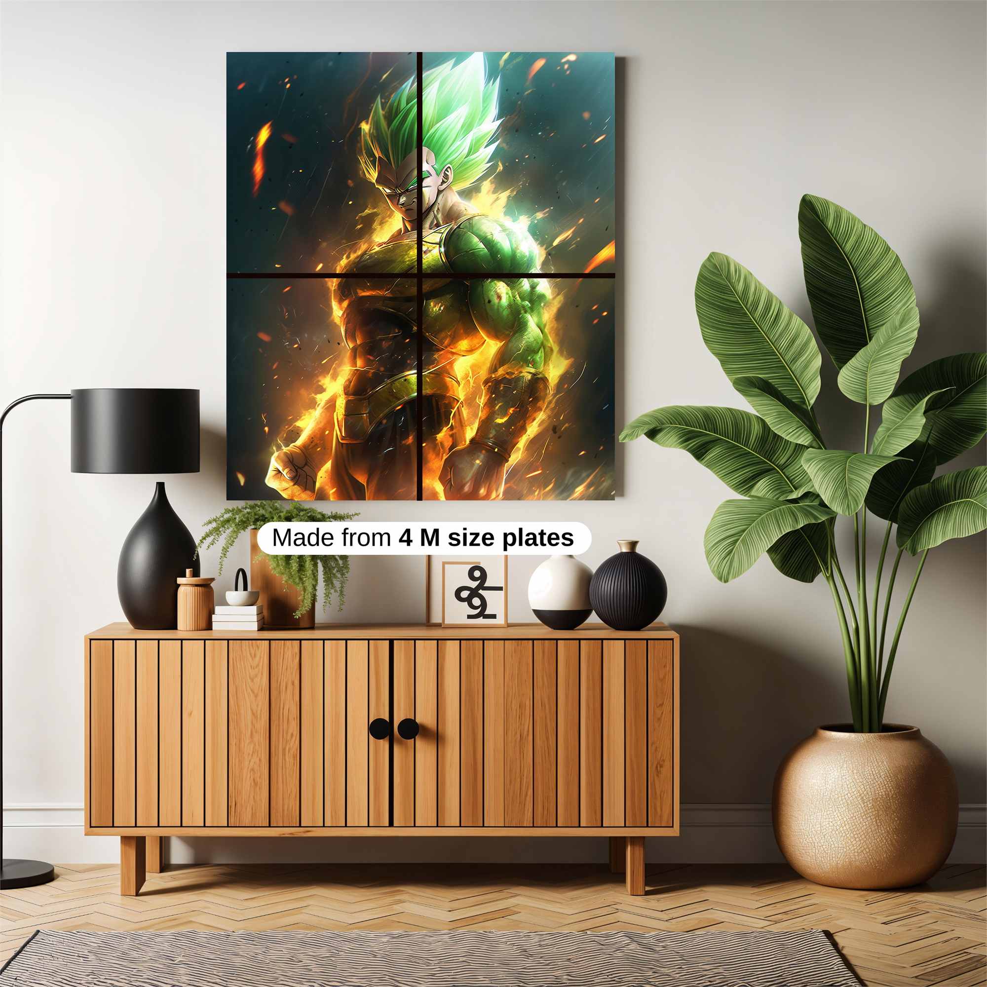 Vegeta Inferno Safe Wall Magnetic / M