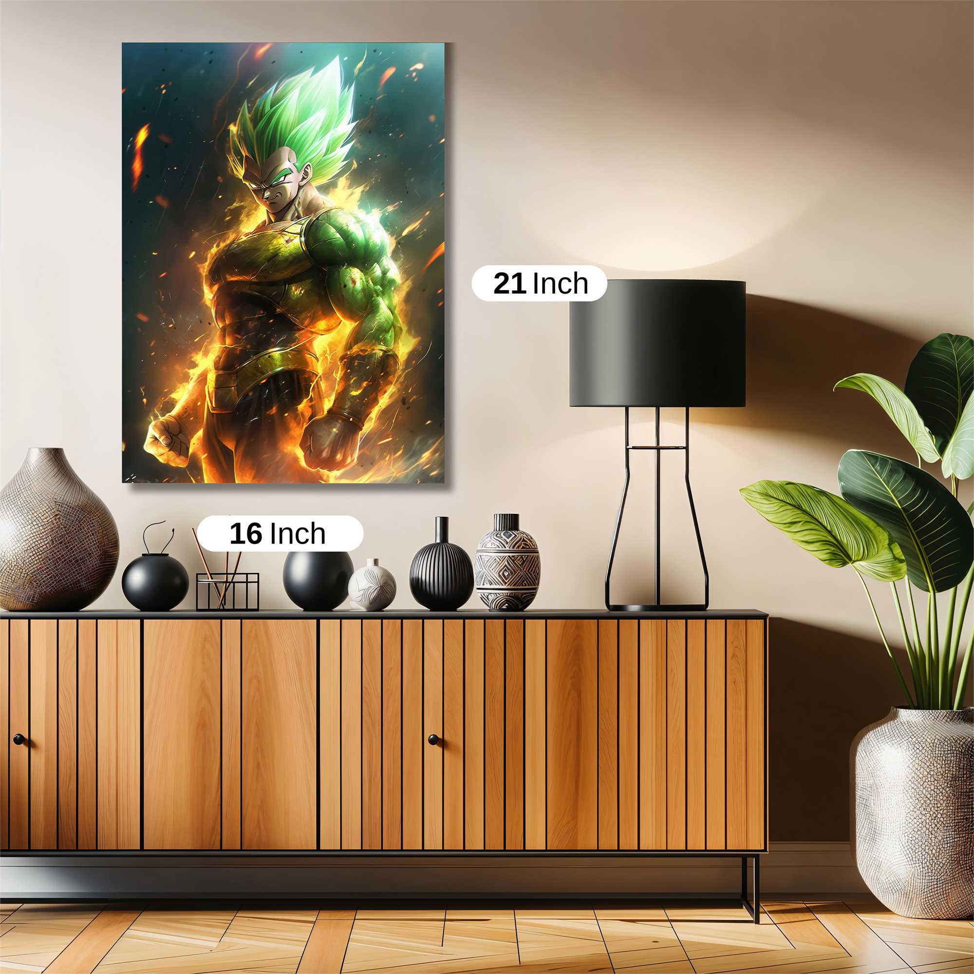 Vegeta Inferno Safe Wall Magnetic / M