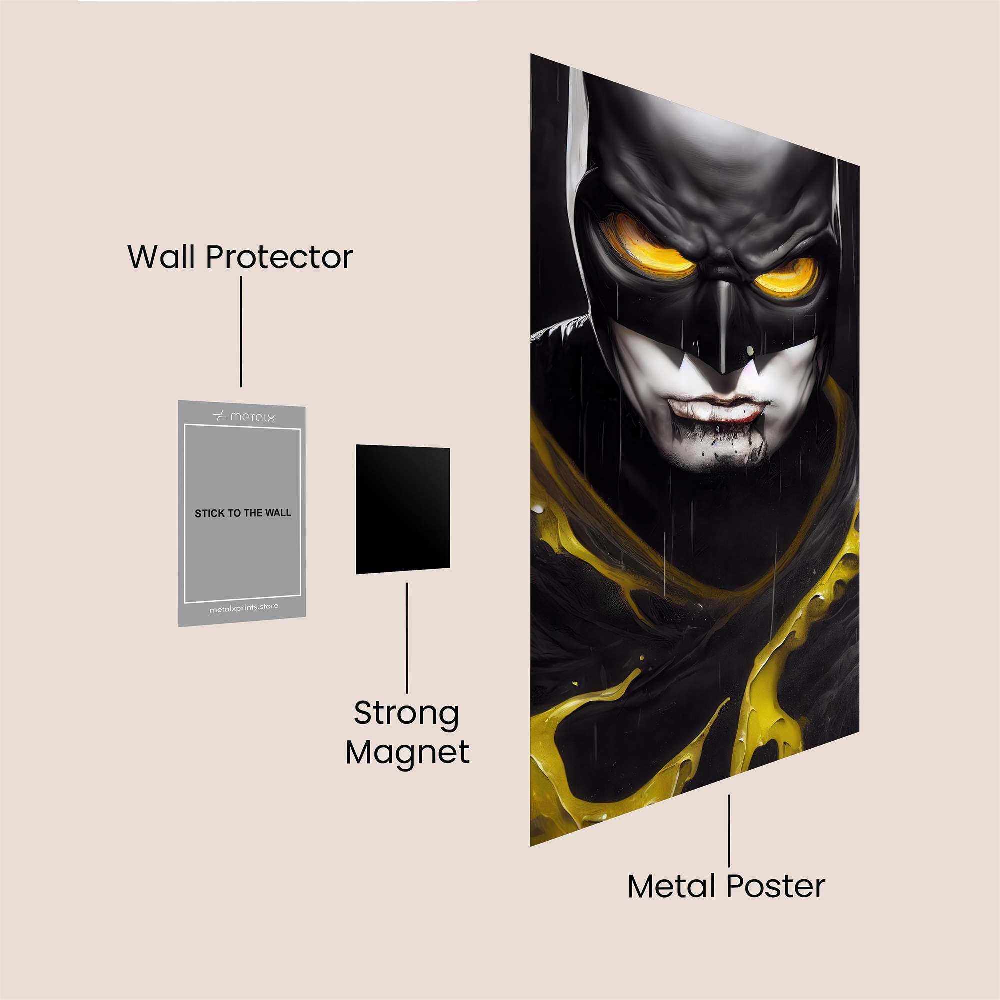 Batman Intensity Safe Wall Magnetic / M