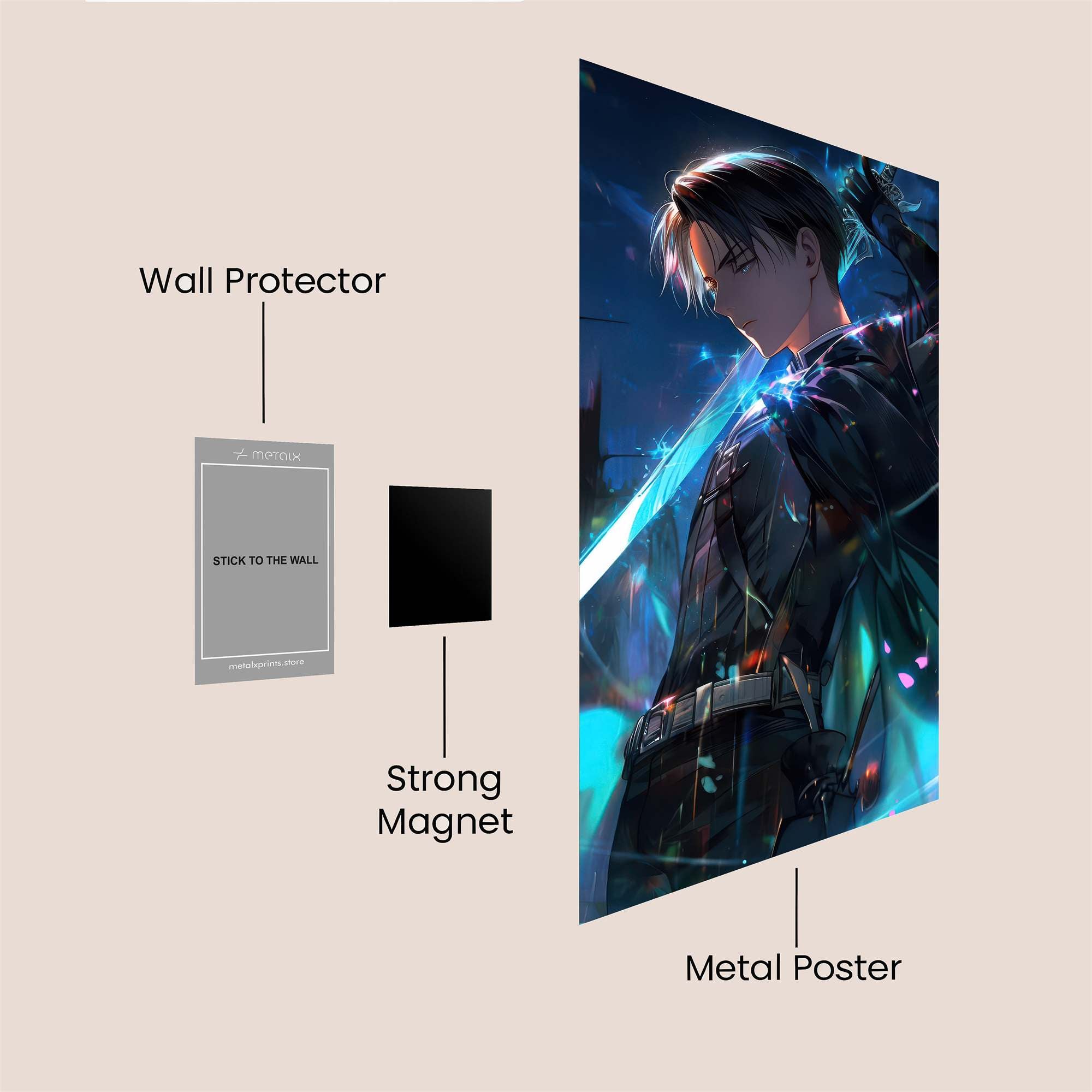 Heroic Vortex Safe Wall Magnetic / M