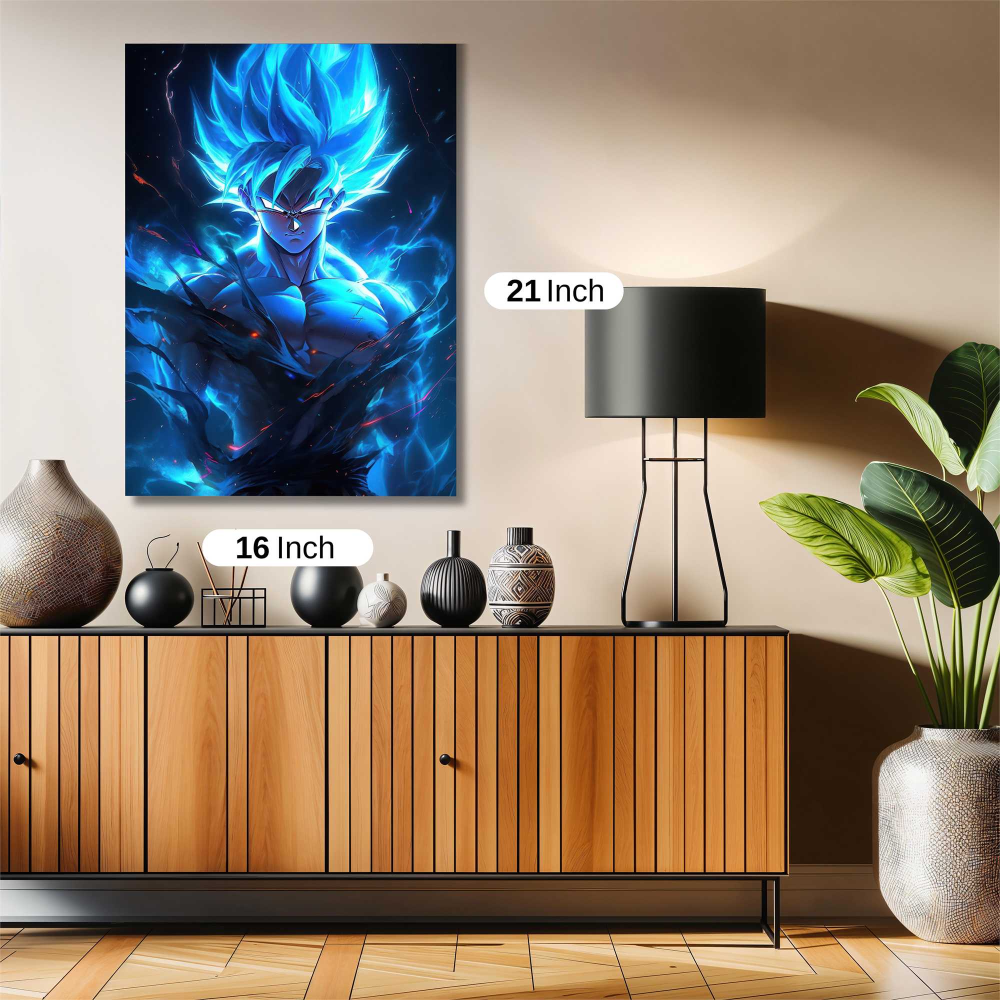 Saiyan Blaze Safe Wall Magnetic / M