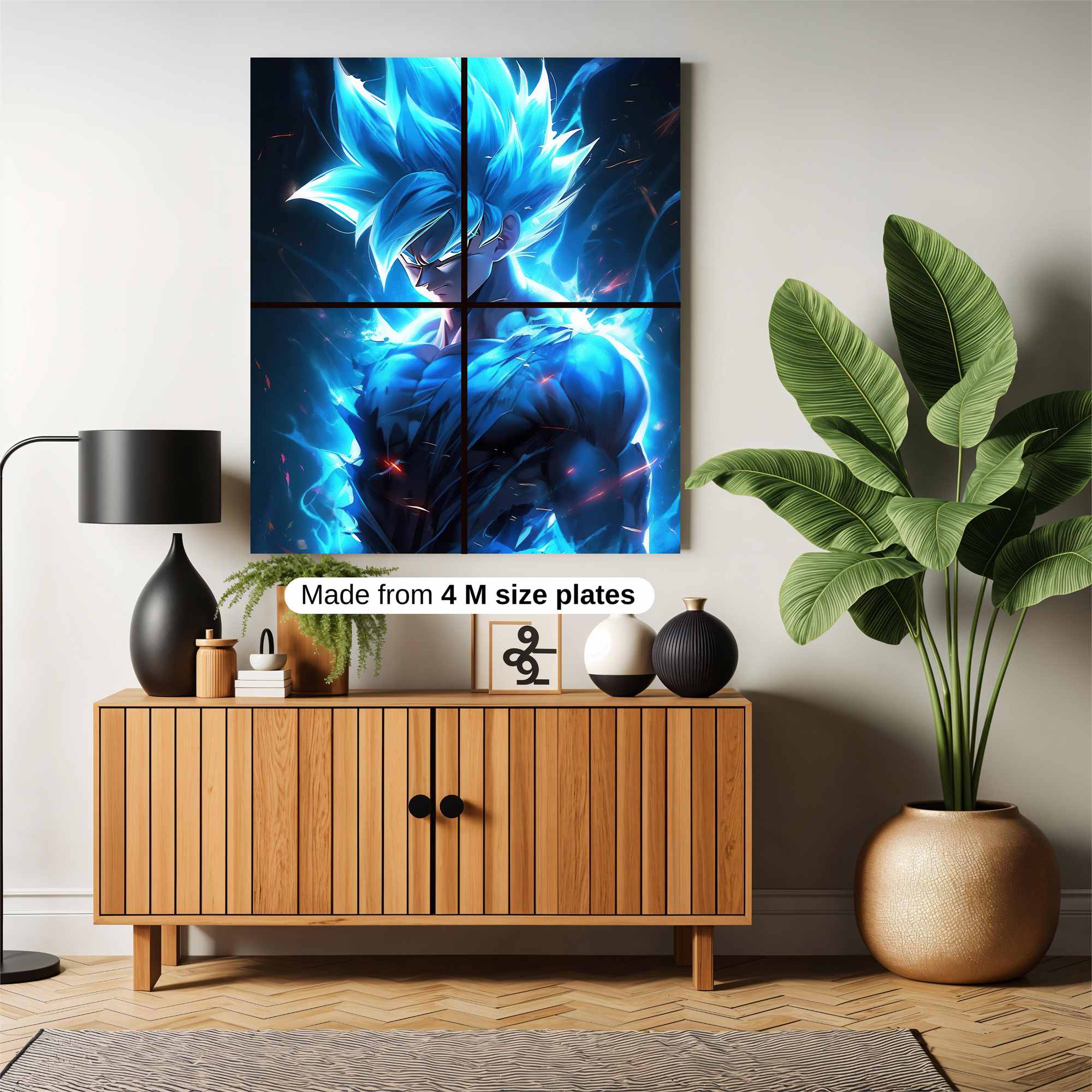 Saiyan Surge Safe Wall Magnetic / M