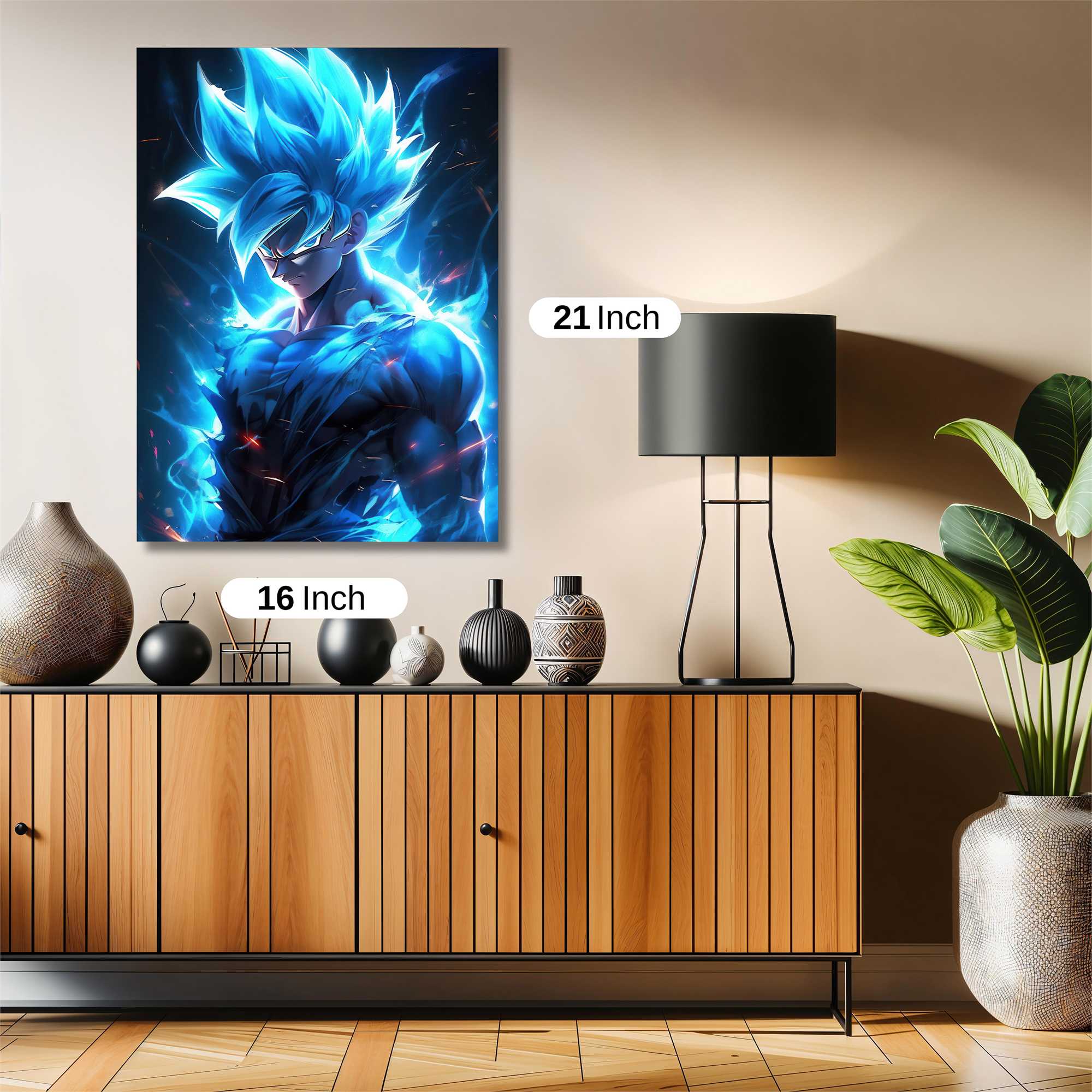 Saiyan Surge Safe Wall Magnetic / M