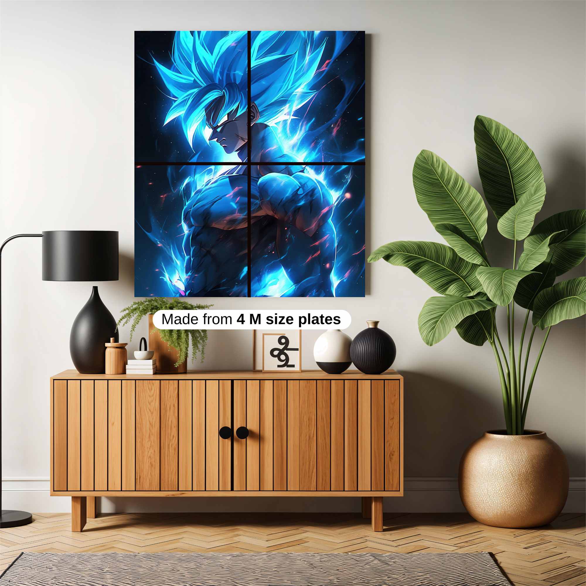 Saiyan Surge Safe Wall Magnetic / M