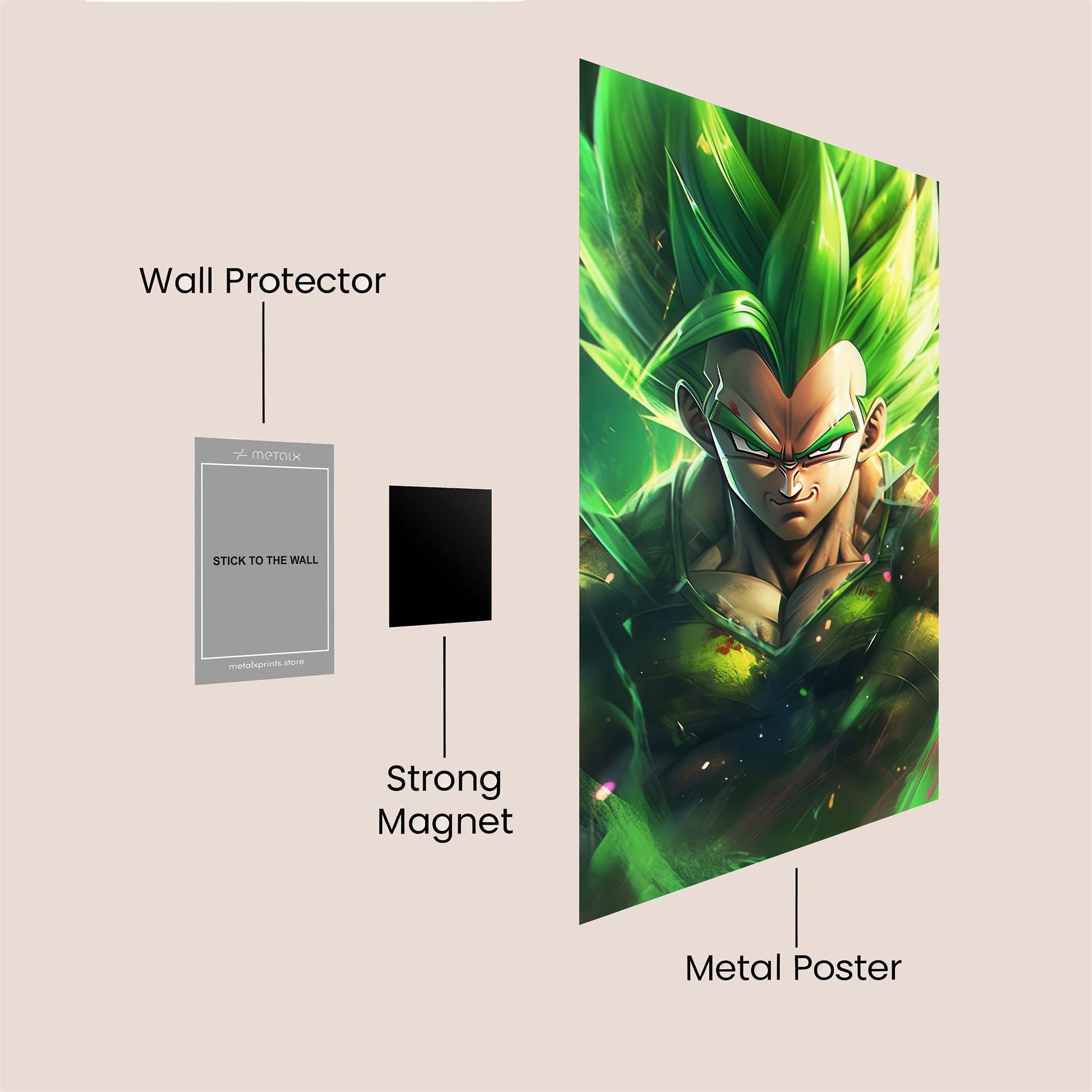 Broly Surge Safe Wall Magnetic / M