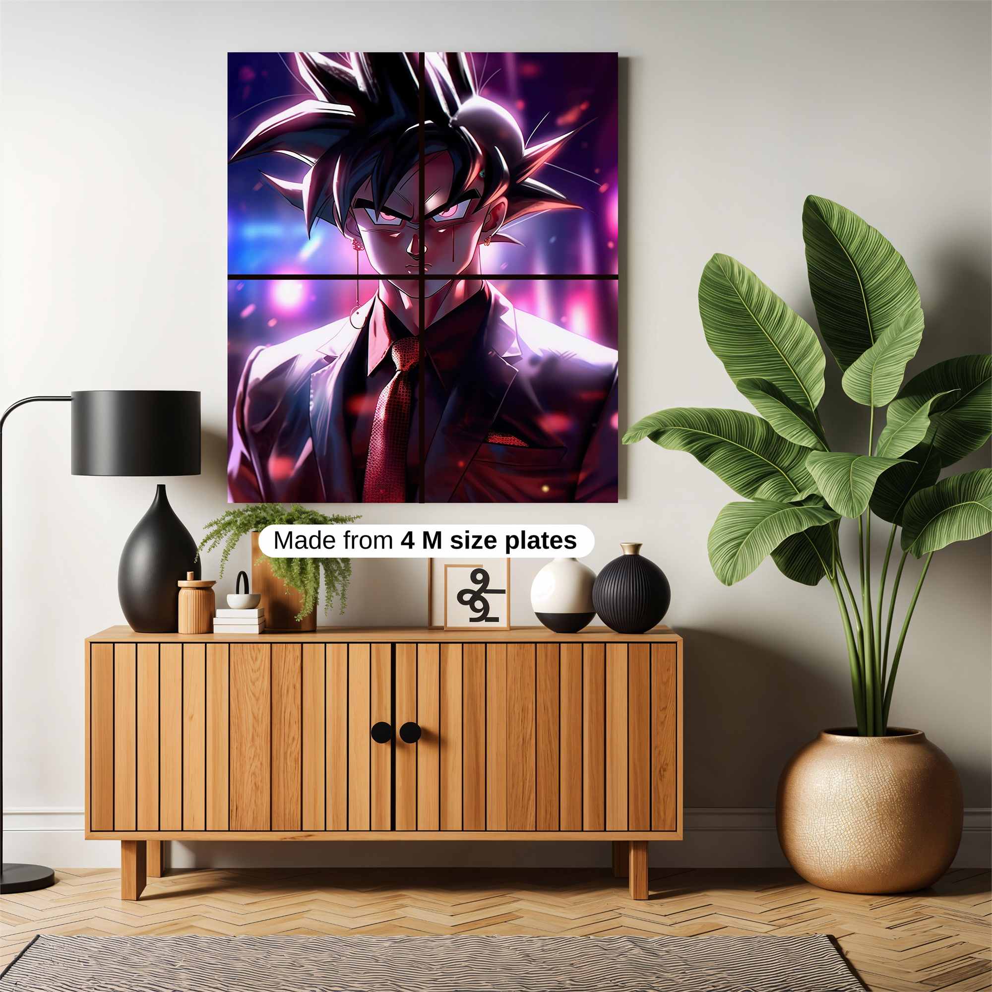 Saiyan Determination Safe Wall Magnetic / M
