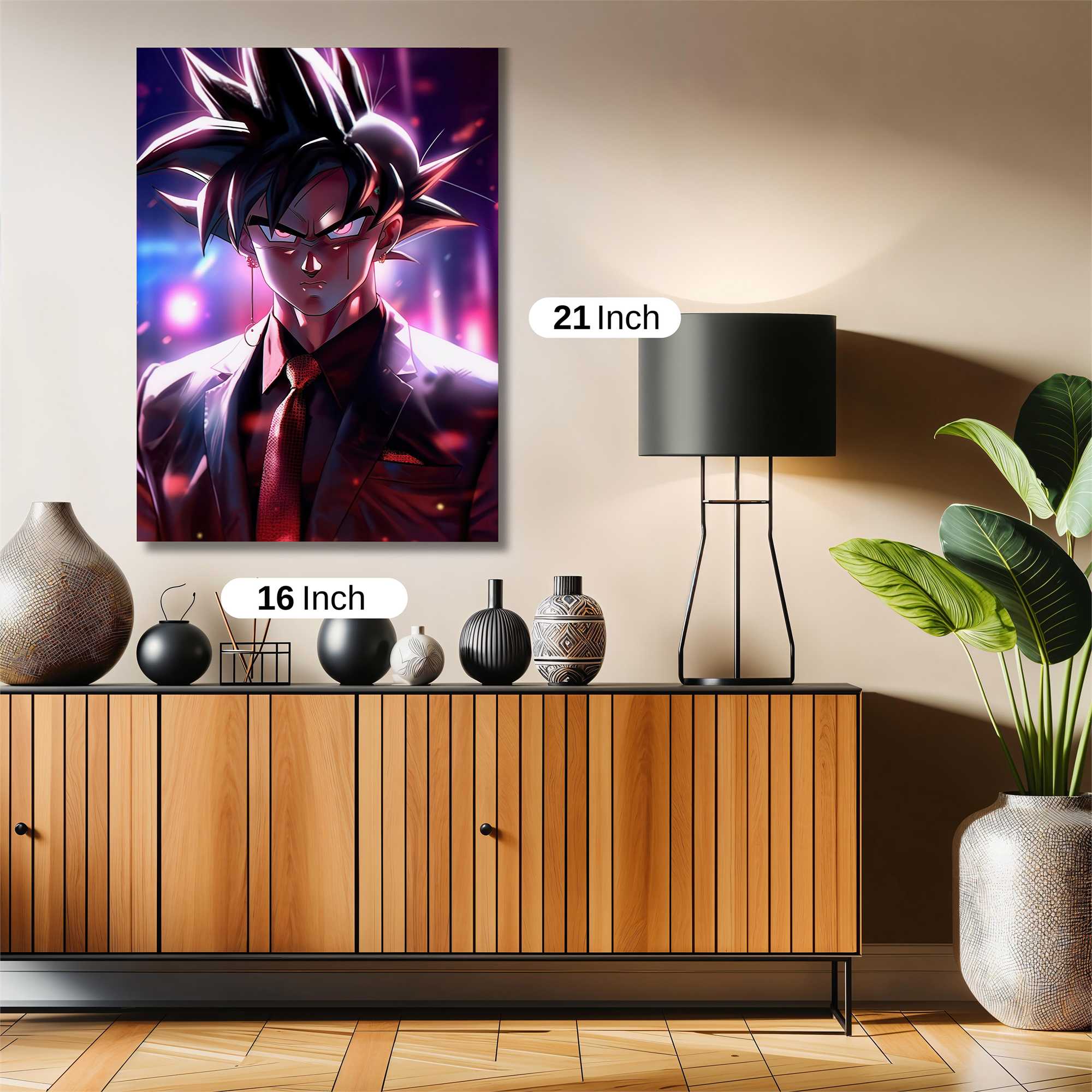 Saiyan Determination Safe Wall Magnetic / M