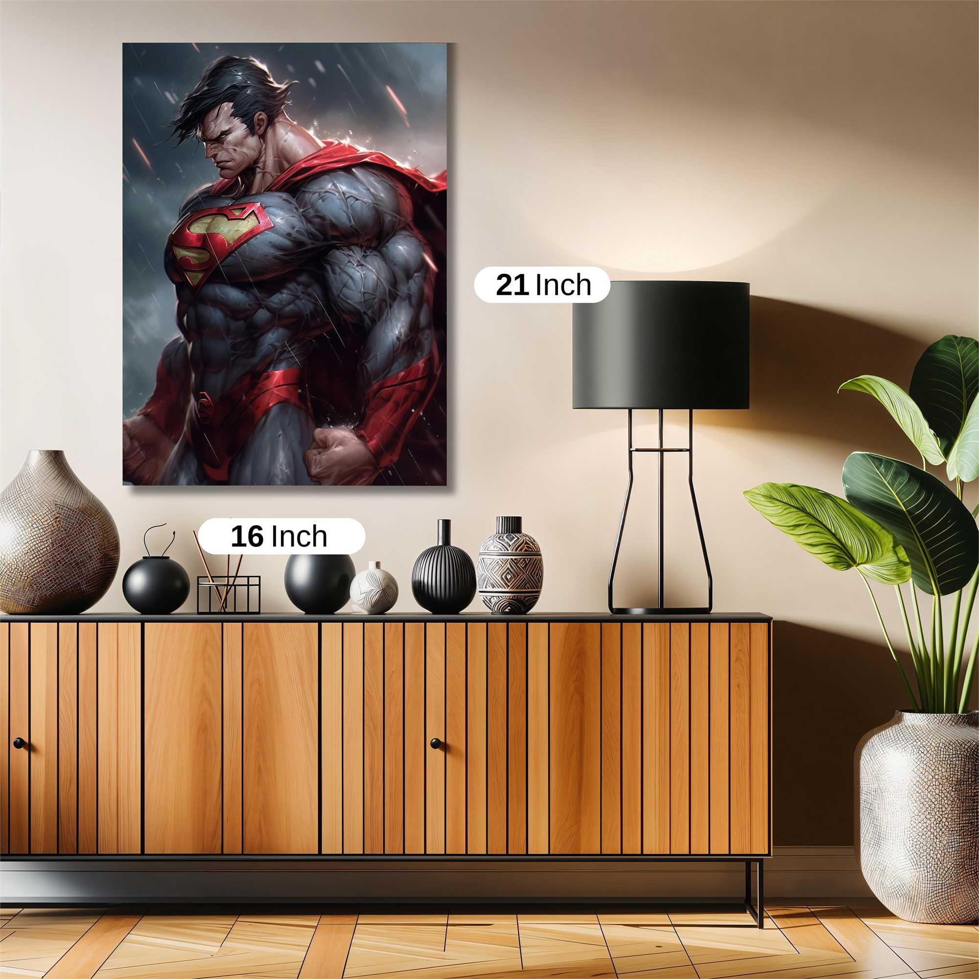 Superman Resolve Safe Wall Magnetic / M