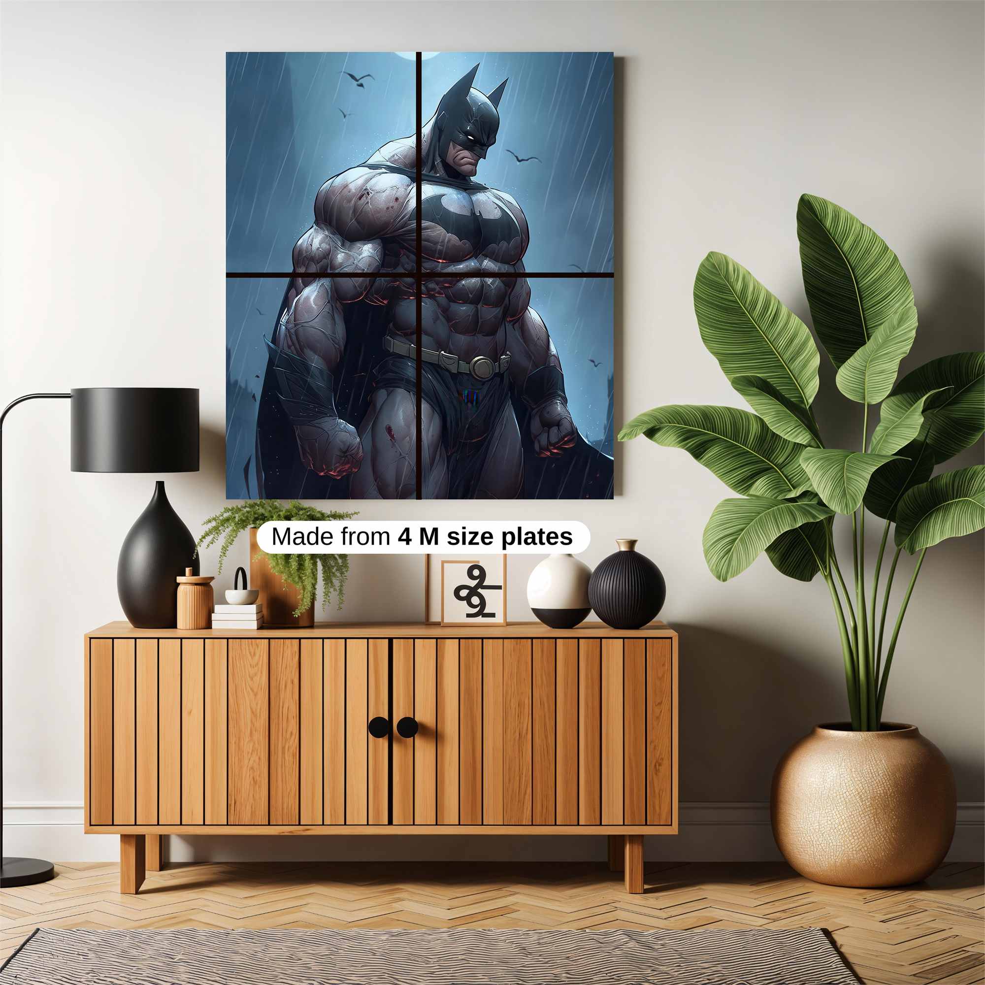 Batman Resolute Safe Wall Magnetic / M