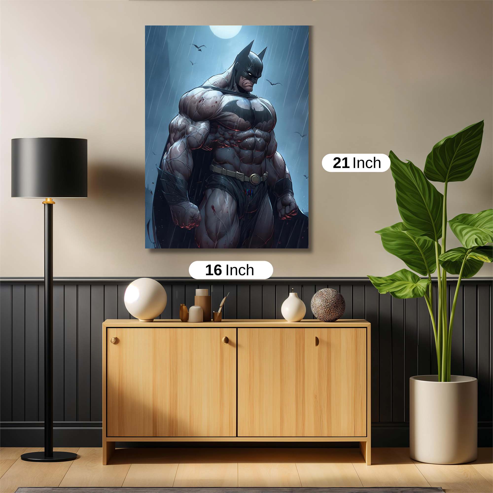 Batman Resolute Safe Wall Magnetic / M