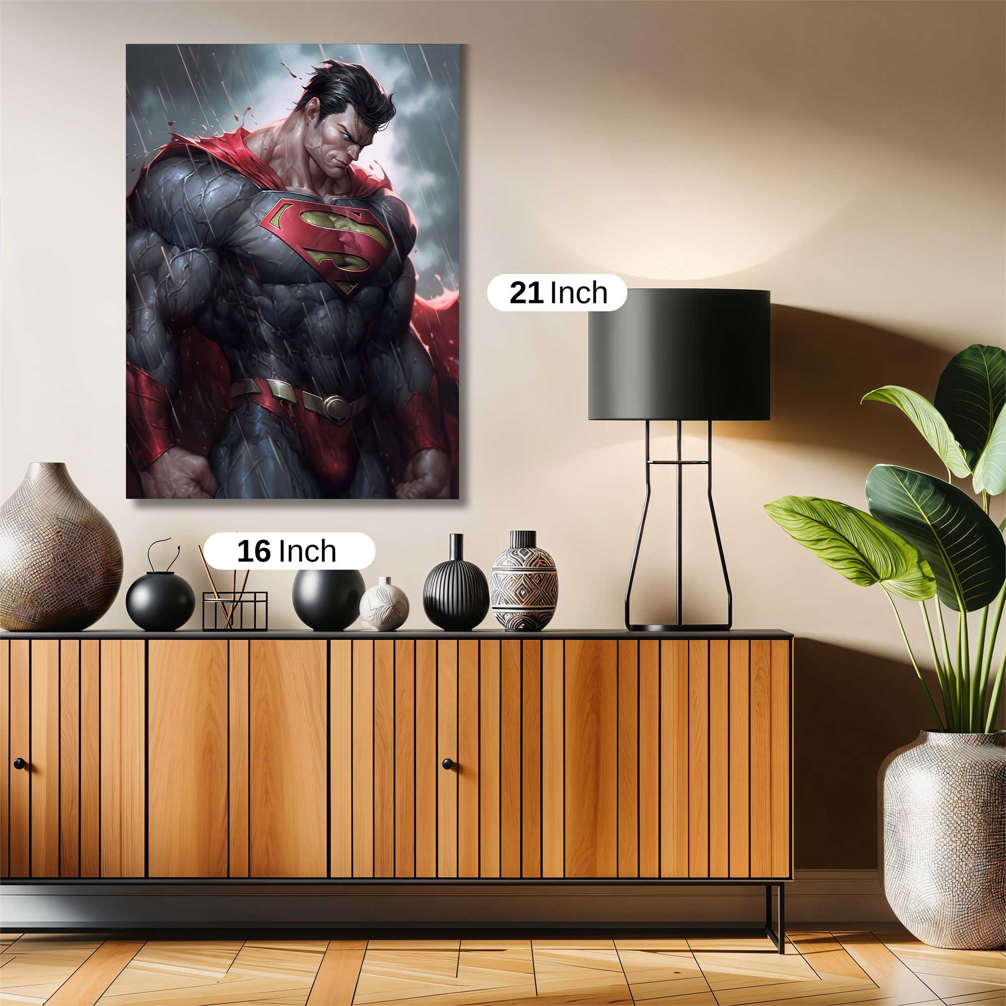 Superman Resolve Safe Wall Magnetic / M