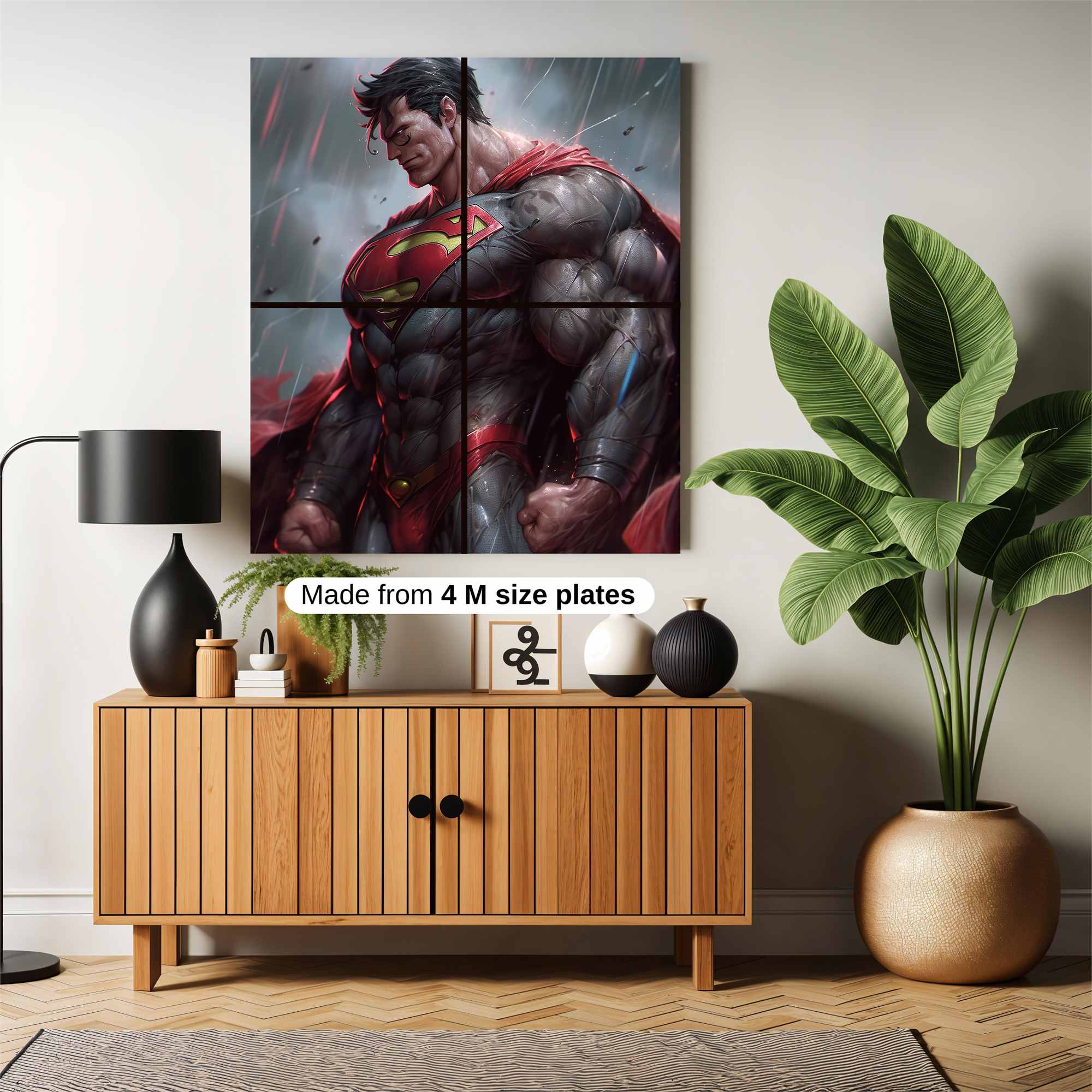 Superman Resolute Safe Wall Magnetic / M
