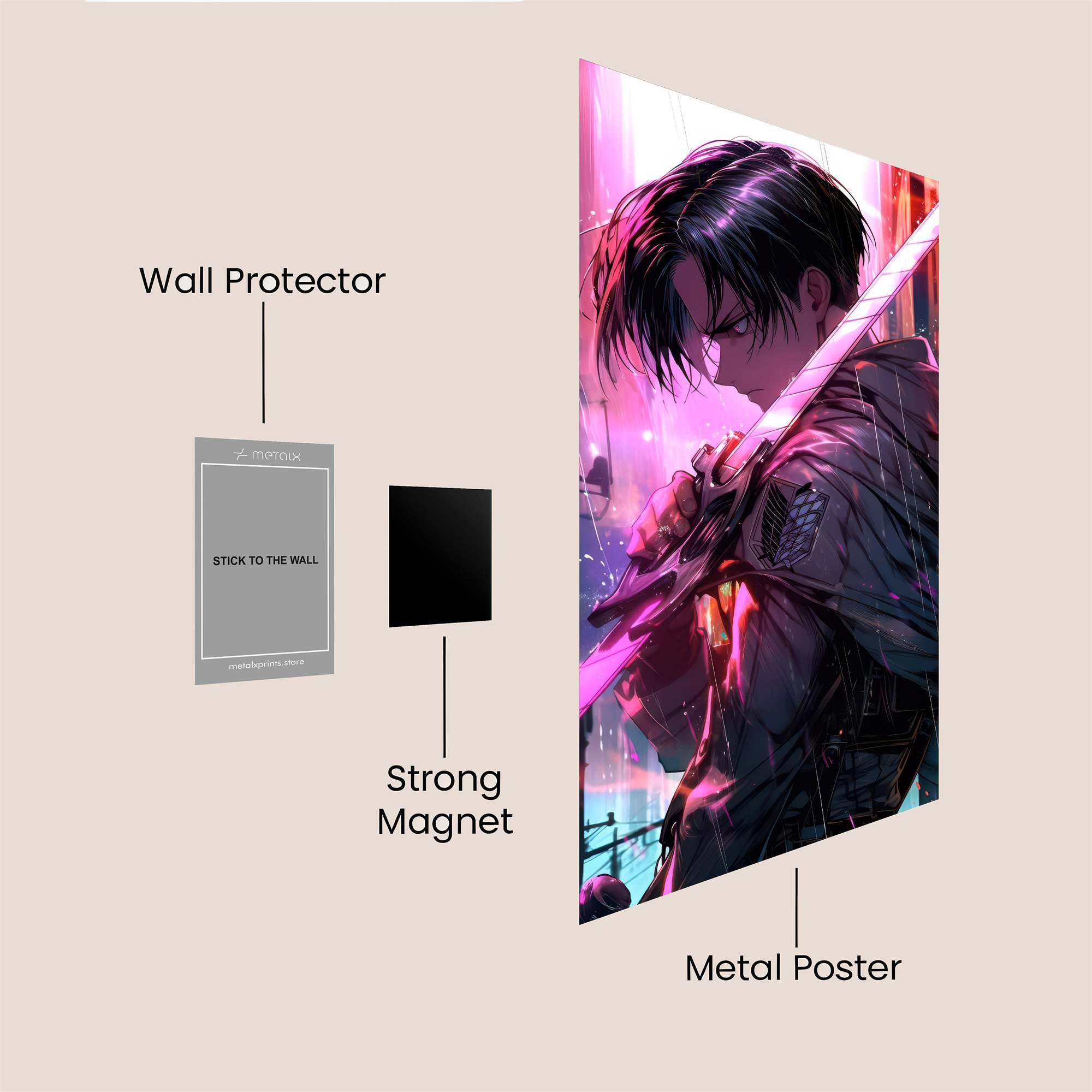 Warrior Resolve Safe Wall Magnetic / M