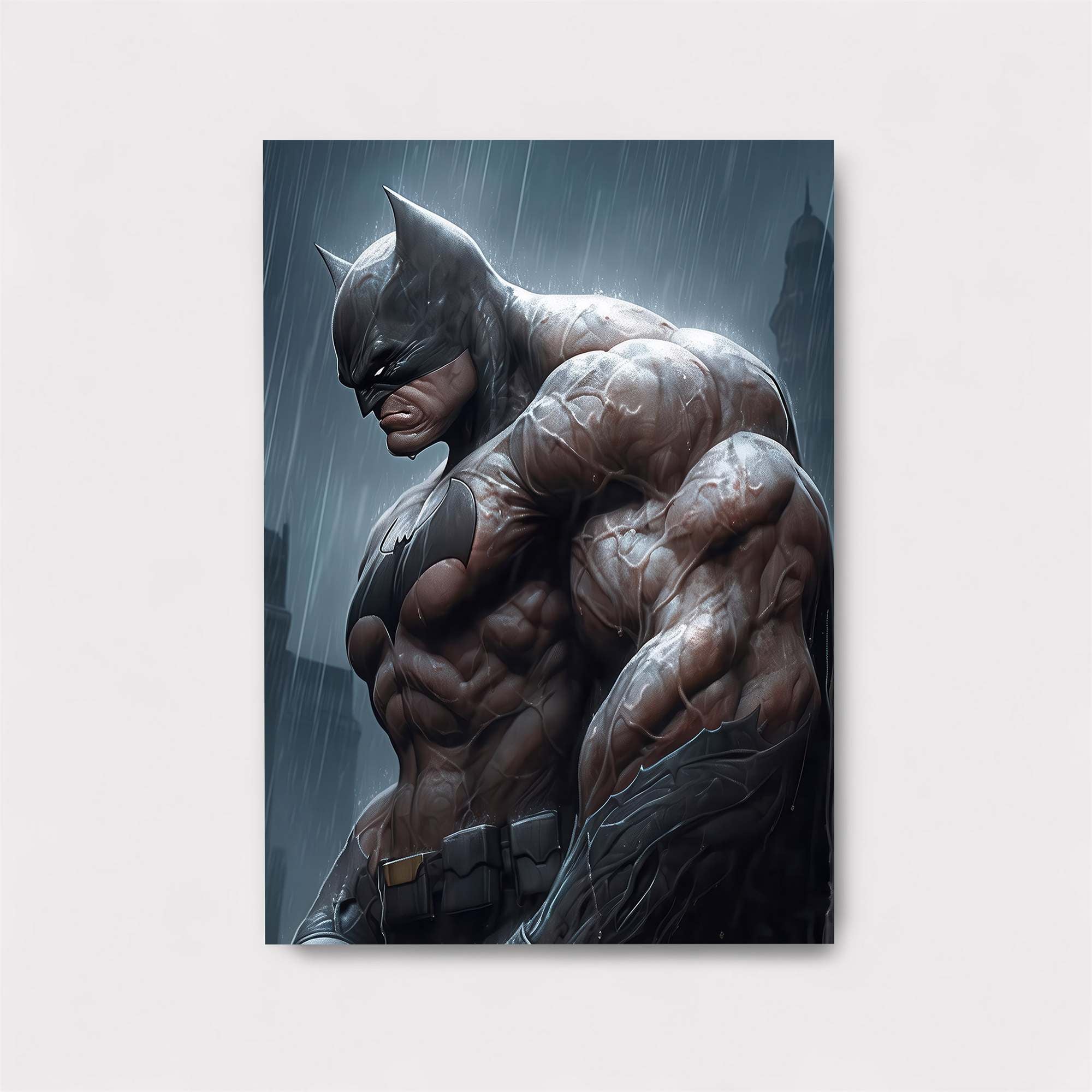 Batman Brooding Safe Wall Magnetic / M