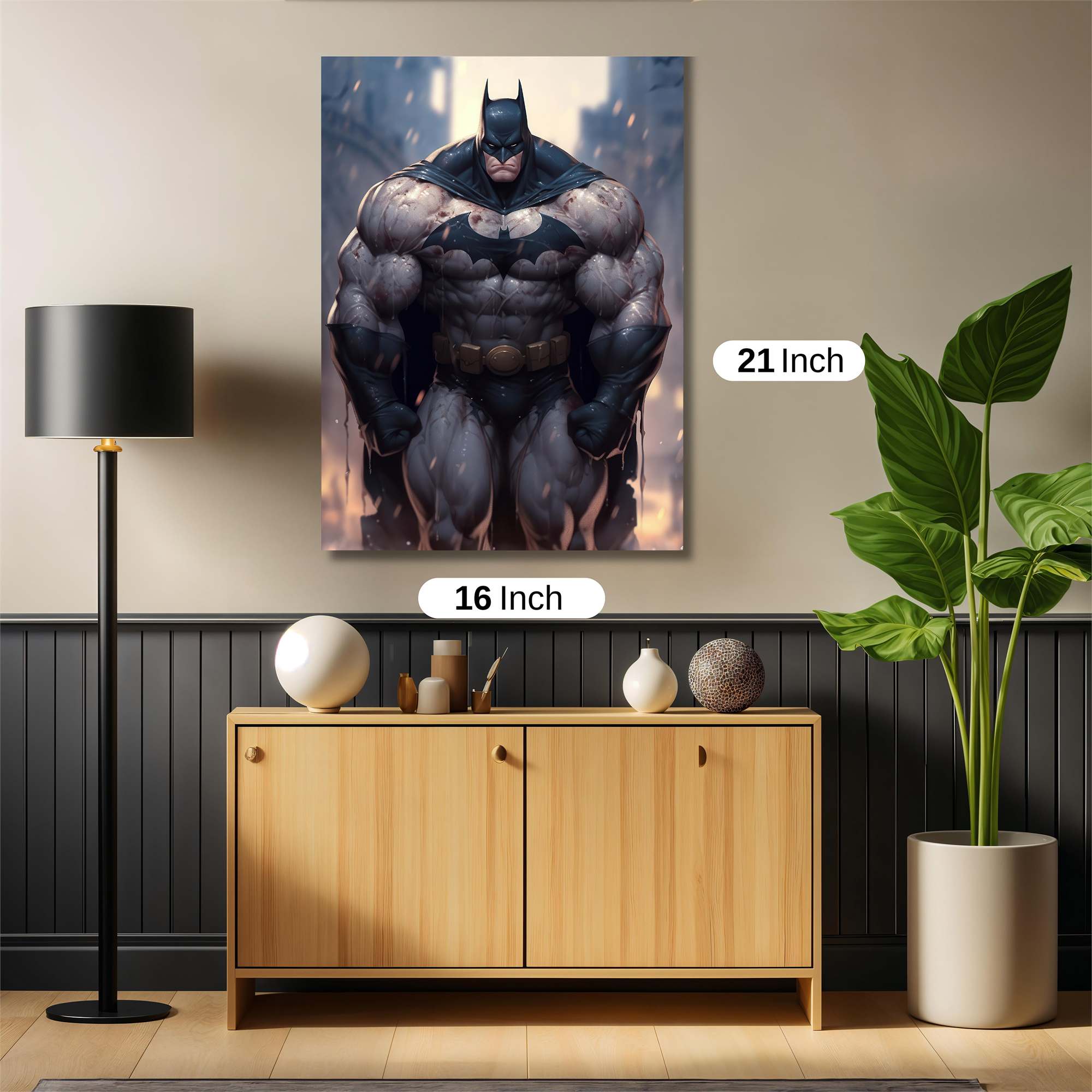Batman Bravado Safe Wall Magnetic / M