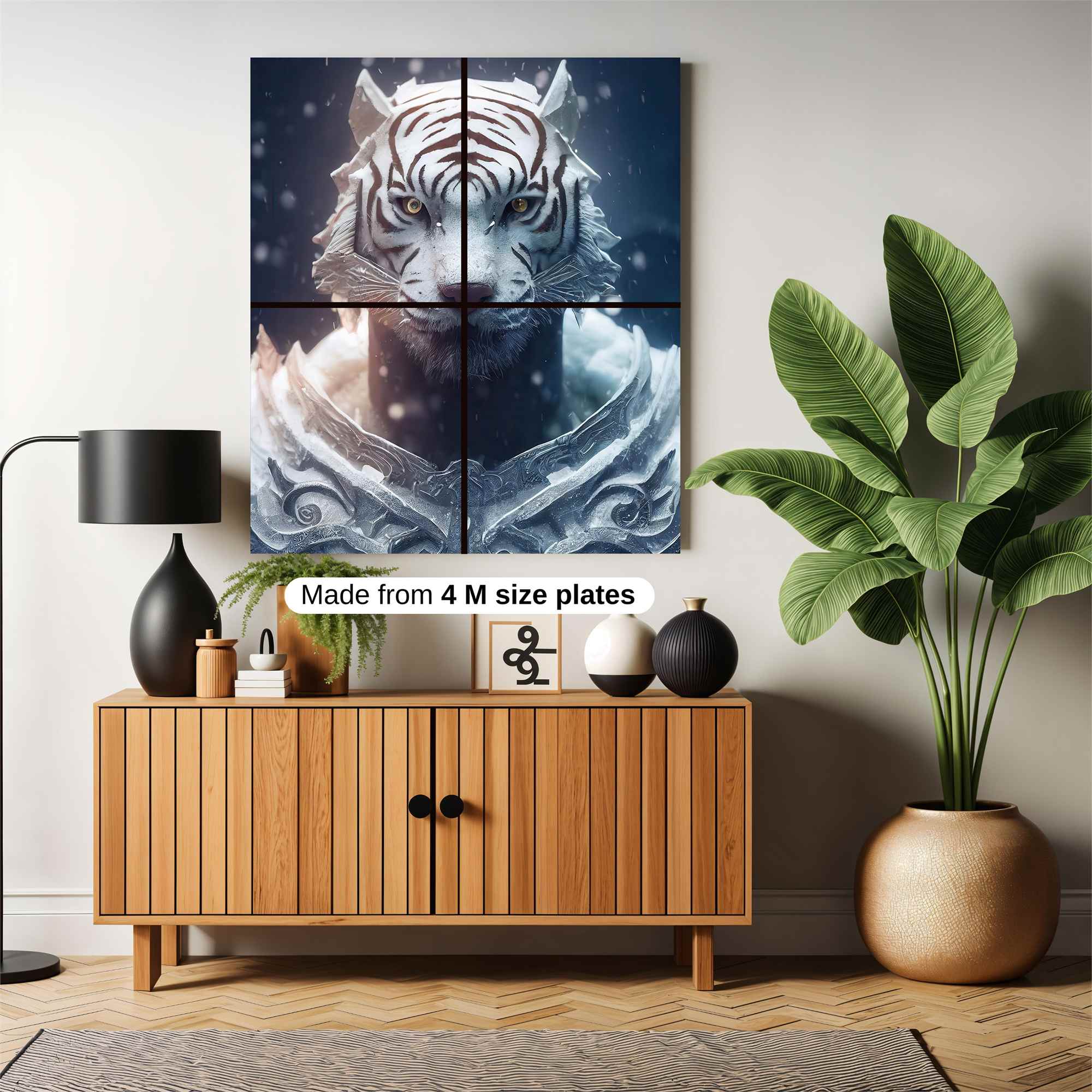 Tiger Majesty Safe Wall Magnetic / M