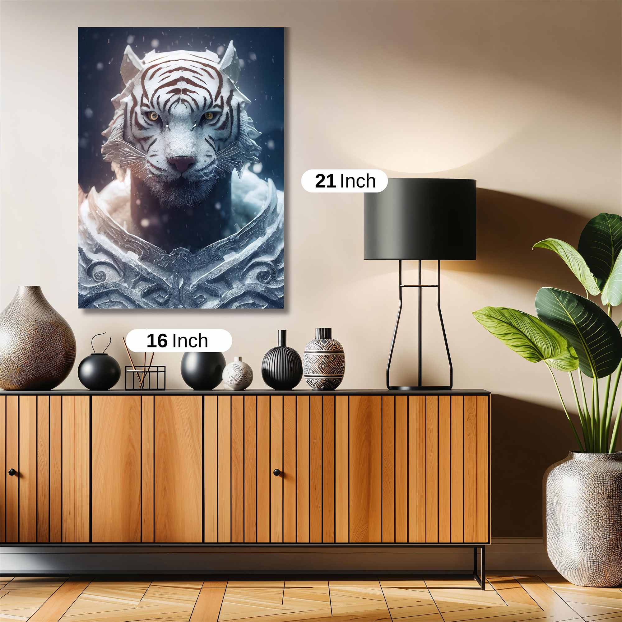 Tiger Majesty Safe Wall Magnetic / M