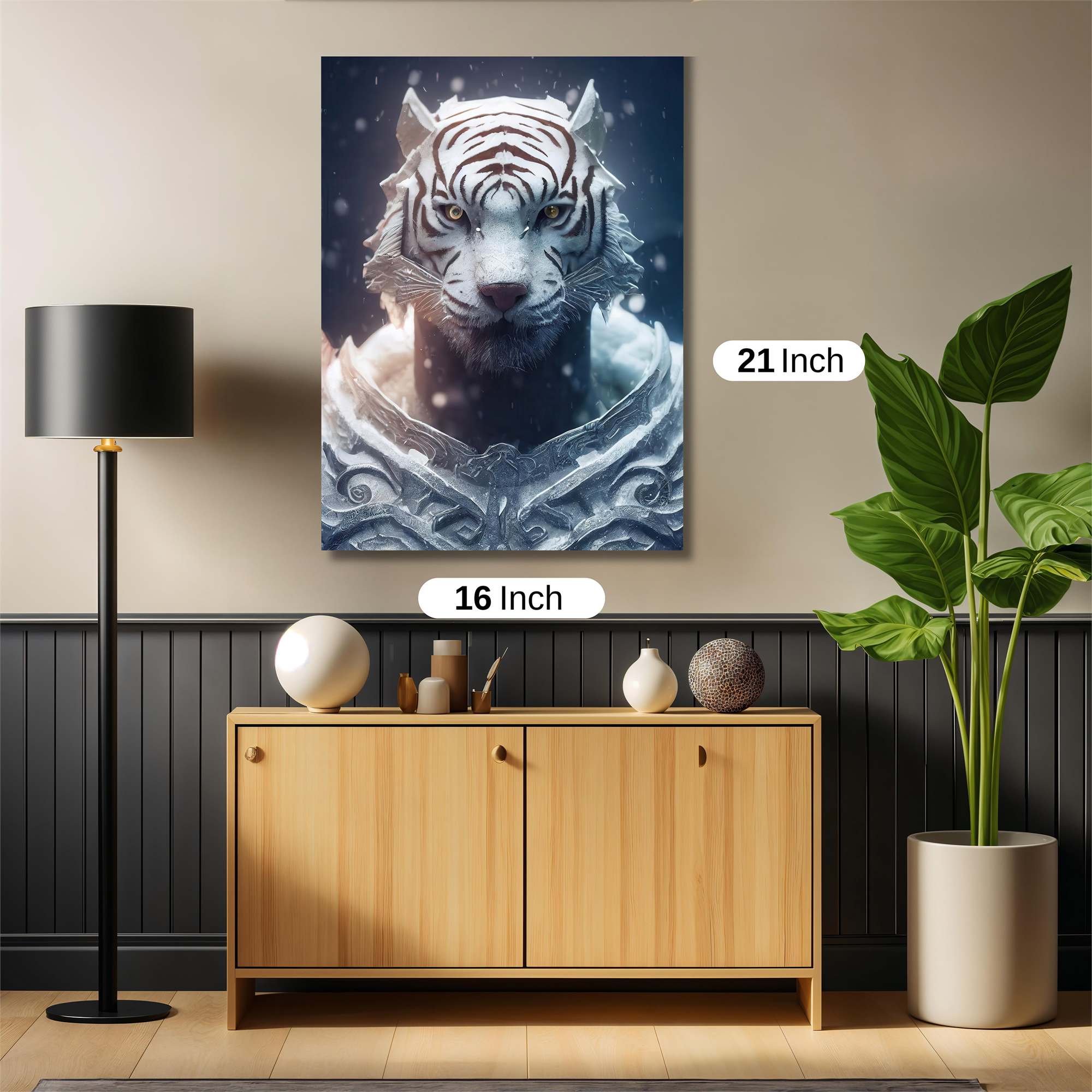 Tiger Majesty Safe Wall Magnetic / M