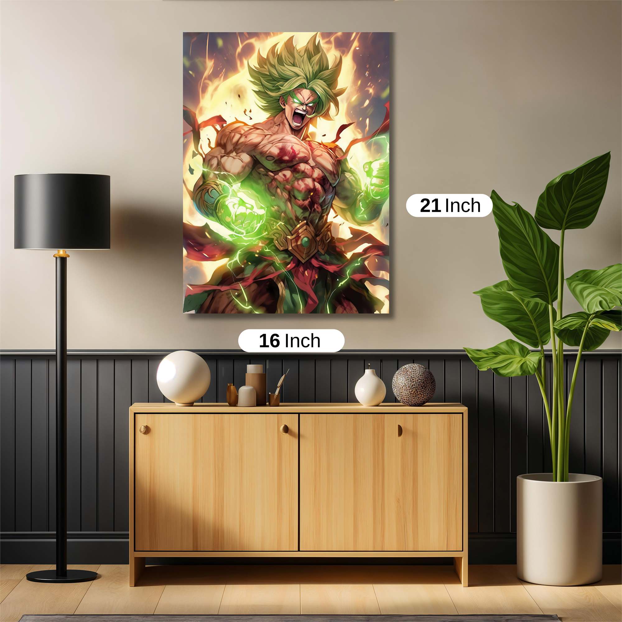 Broly Inferno Safe Wall Magnetic / M