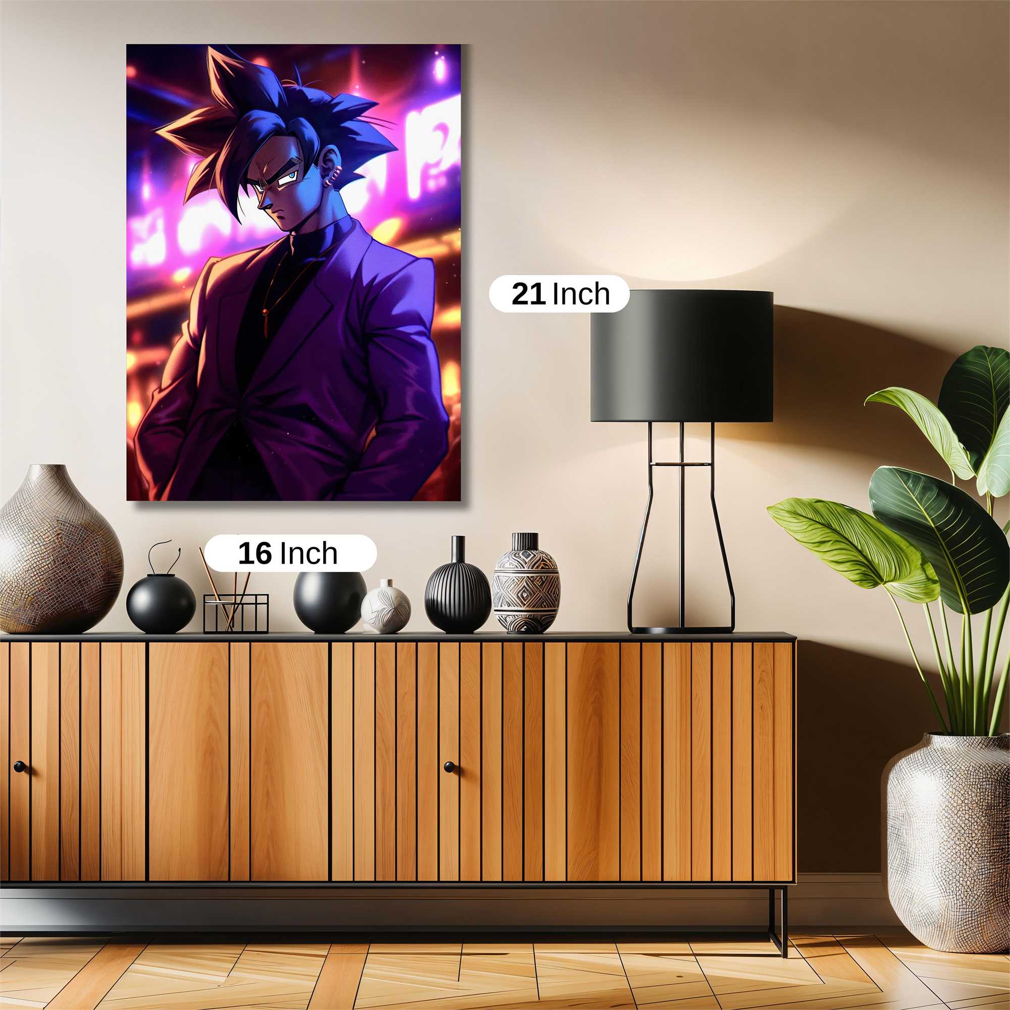 Goku Vibrance Safe Wall Magnetic / M