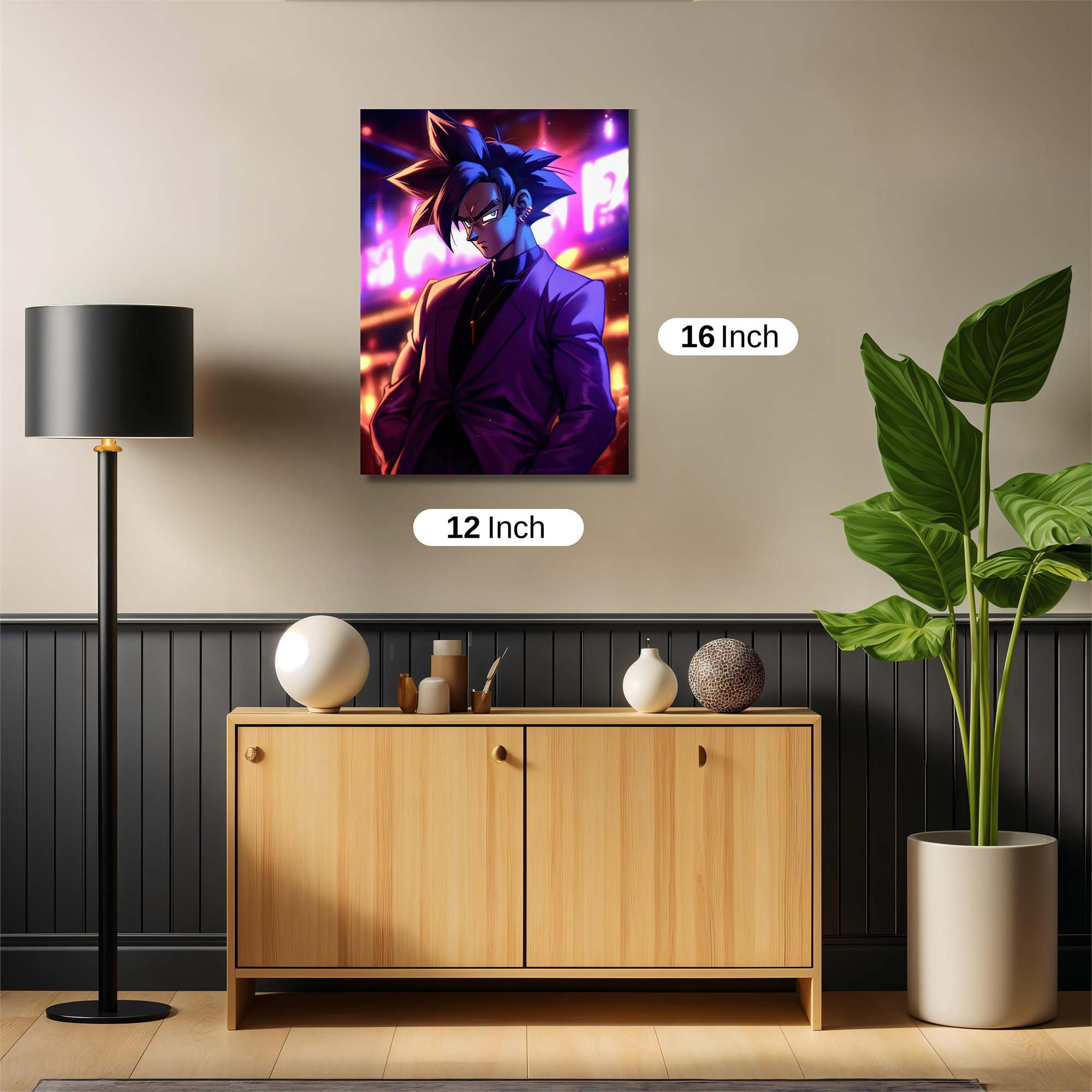 Goku Vibrance Safe Wall Magnetic / M